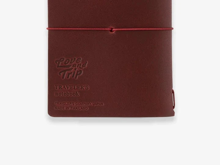 Traveler's Company Japan Quaderni Traveler's Passport Limited Edition - LOVE AND TRIP