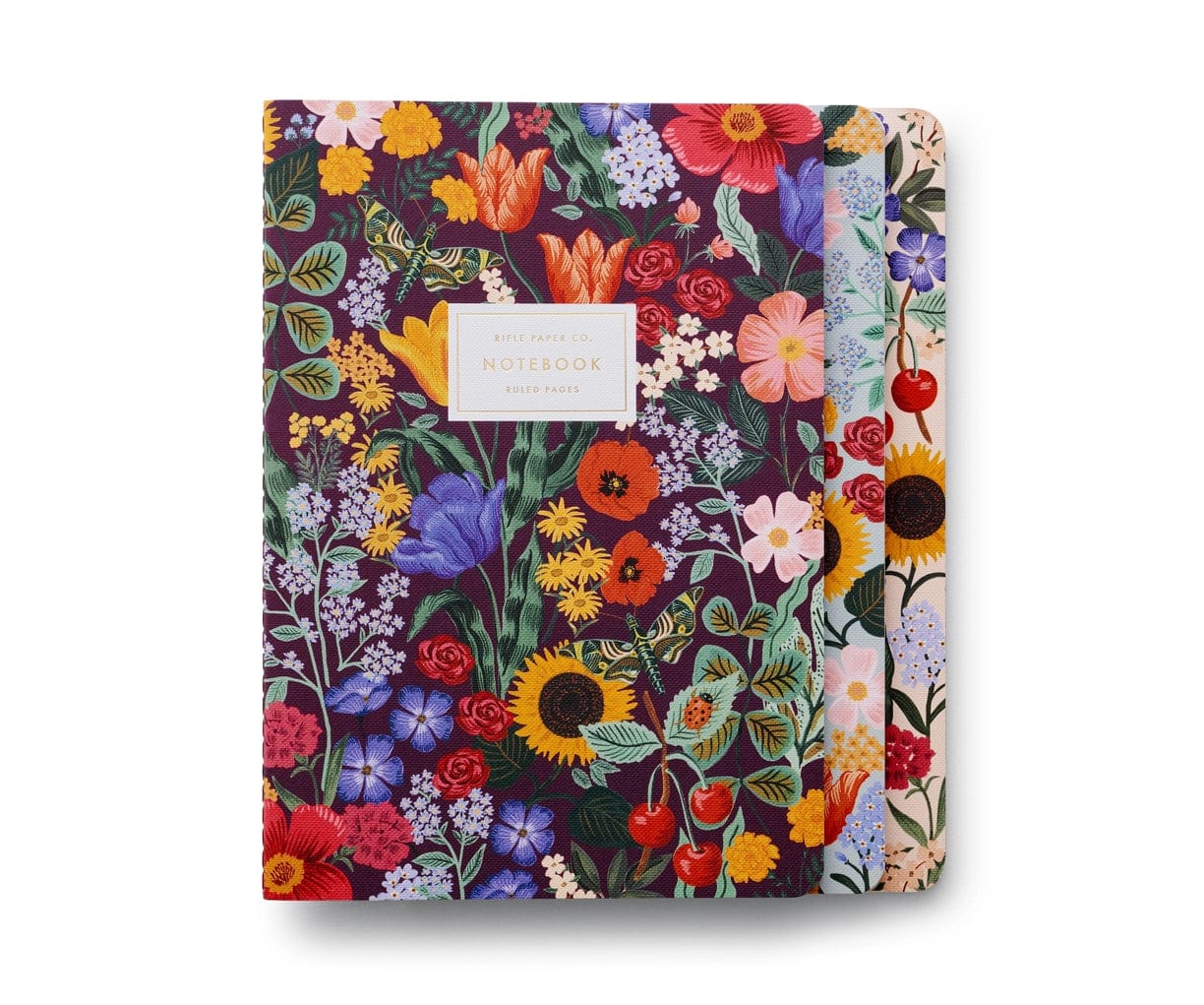 Rifle Paper Quaderni Tris di Quaderni Blossom
