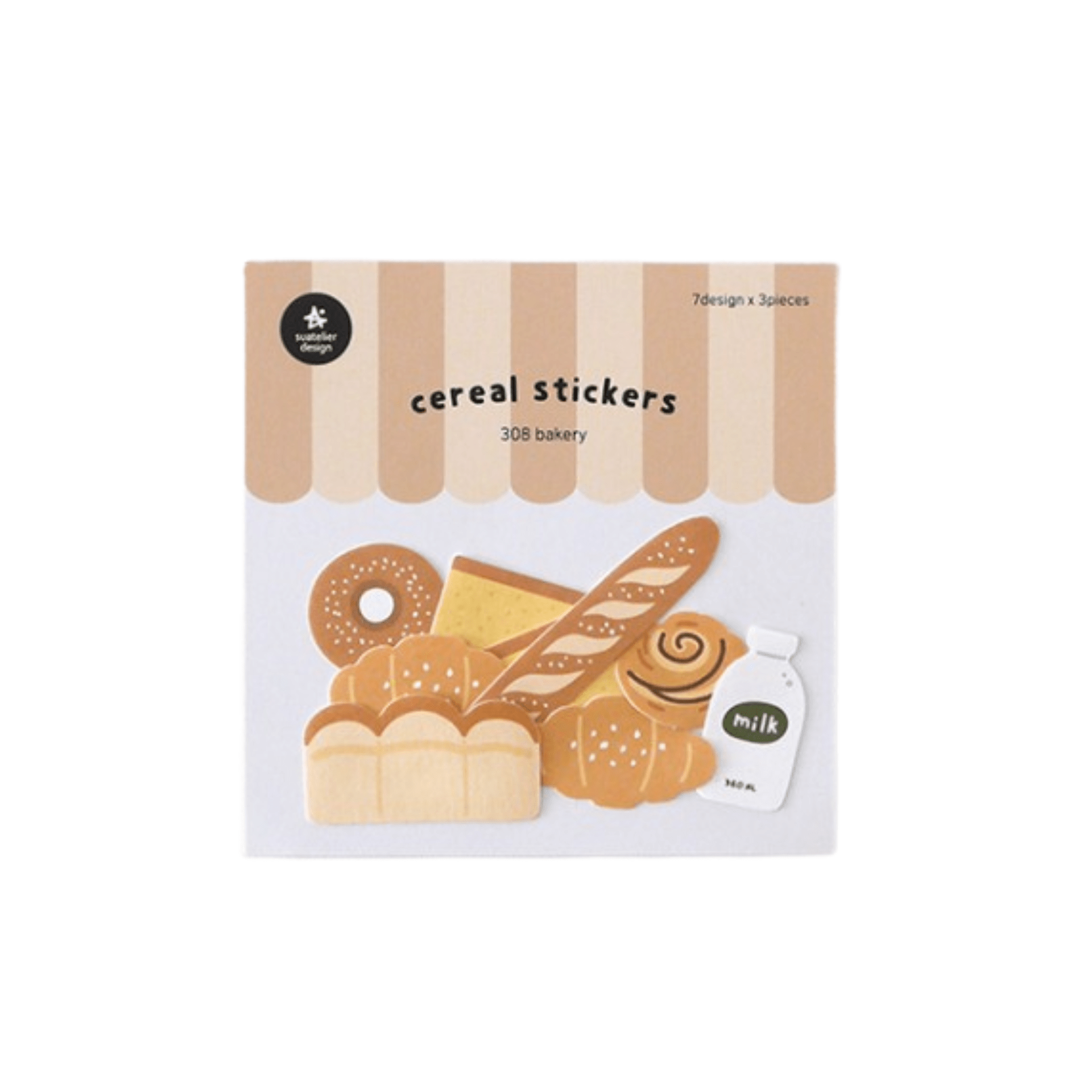 Suatelier Stickers Cereal Stickers - Bakery