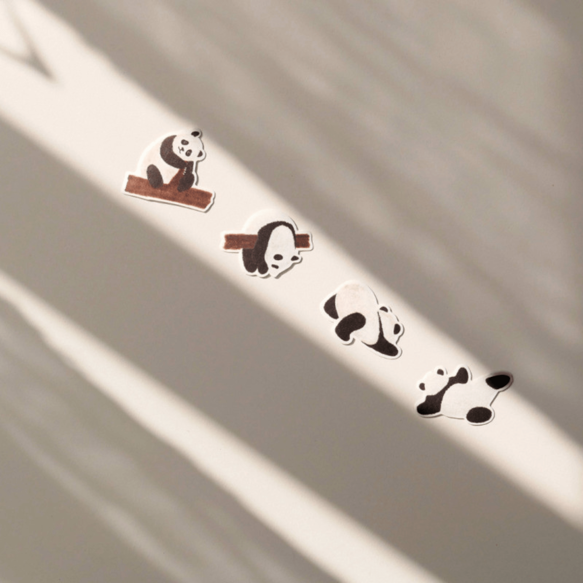 Suatelier Stickers Cereal Stickers - Panda