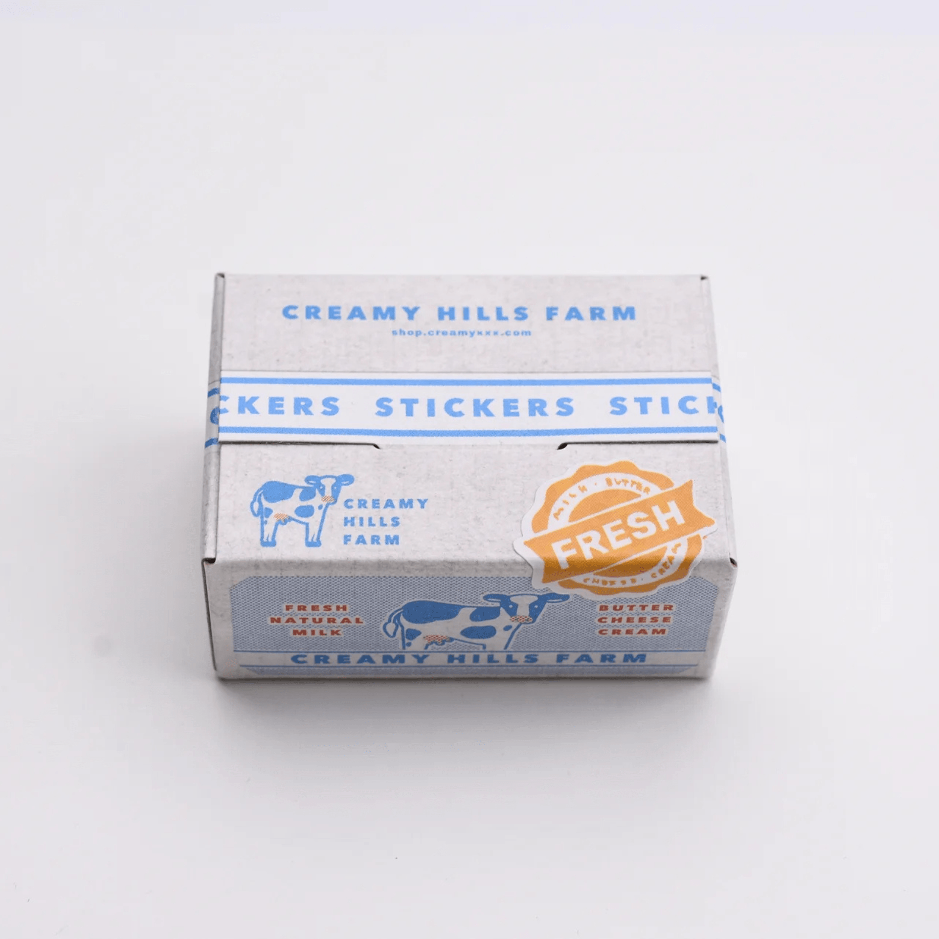 Greeting Life Stickers Mini Decoration Sticker Box - Creamy Farm