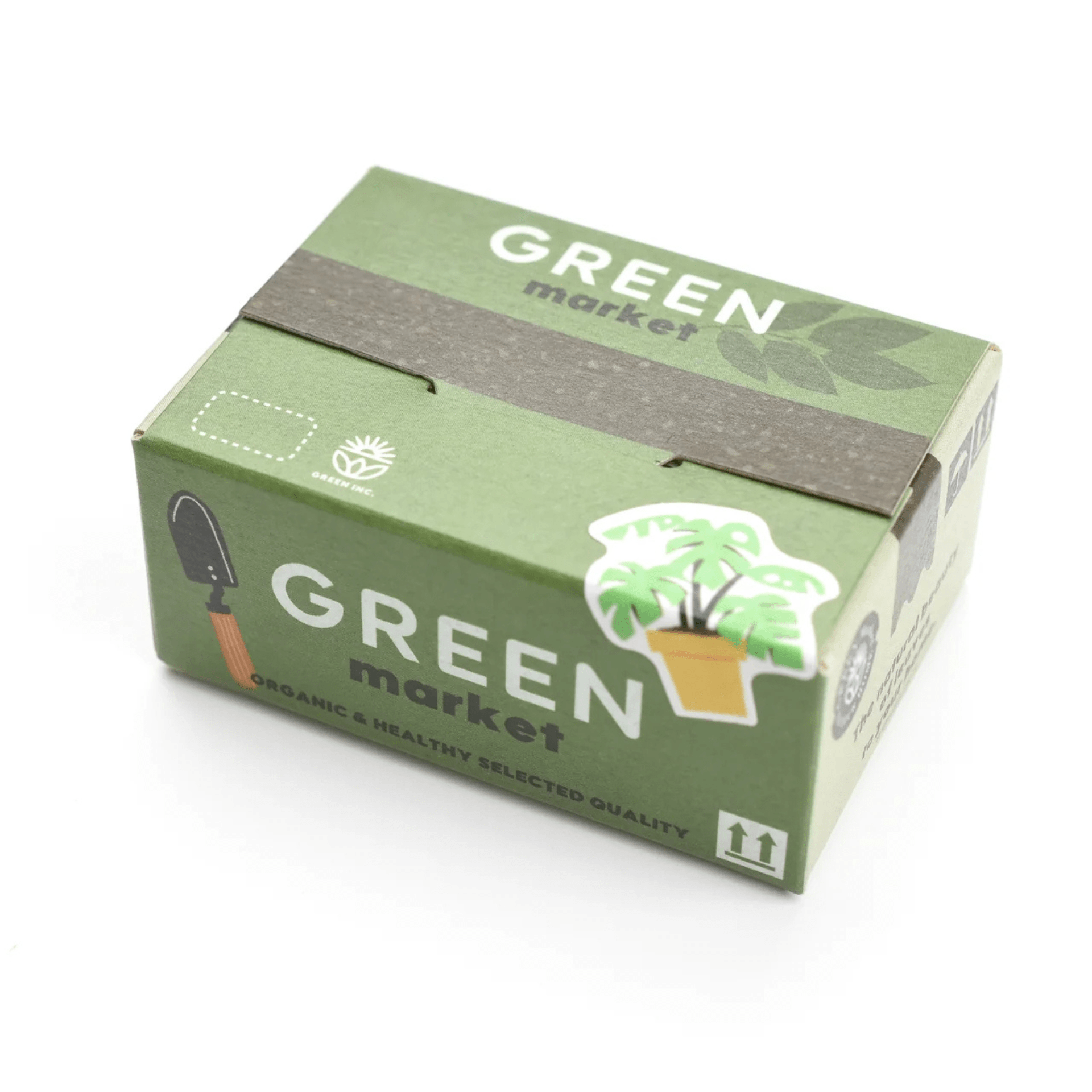 Greeting Life Stickers Mini Decoration Sticker Box - Green Market