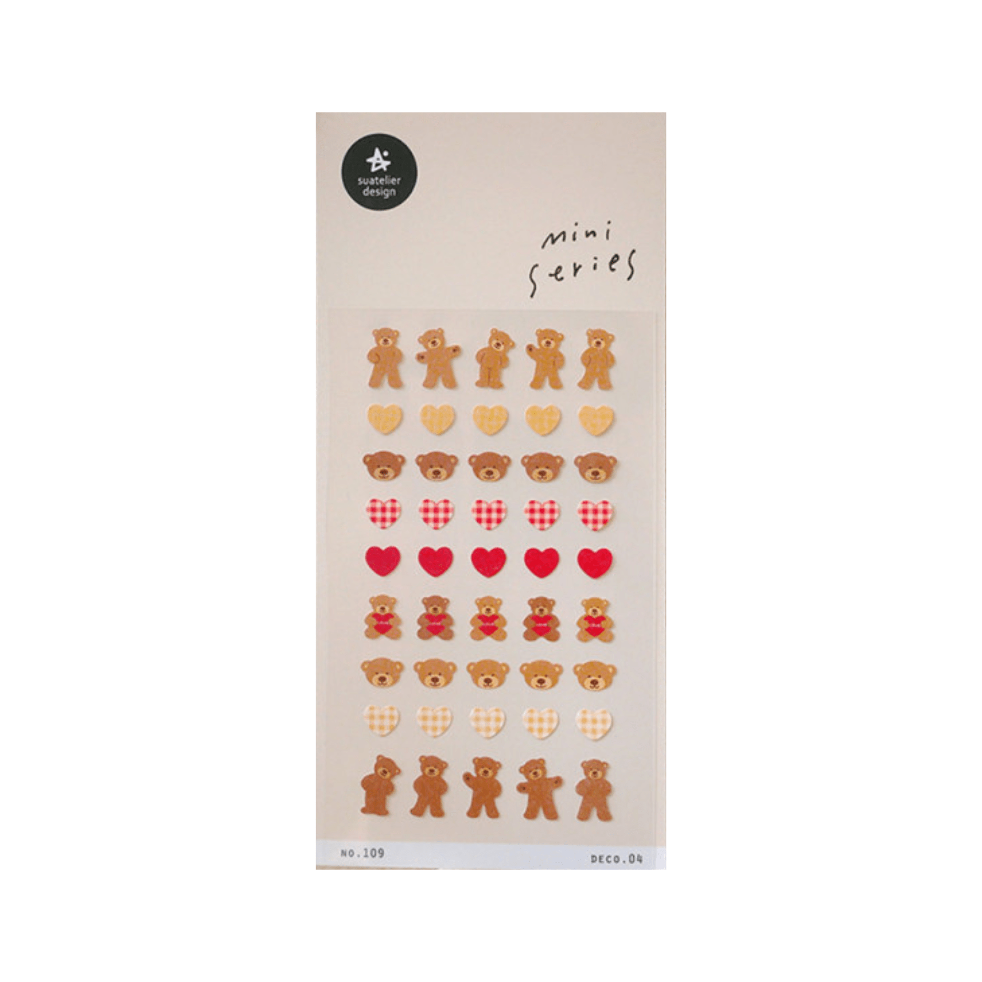 Suatelier Stickers Mini Series - Deco 04