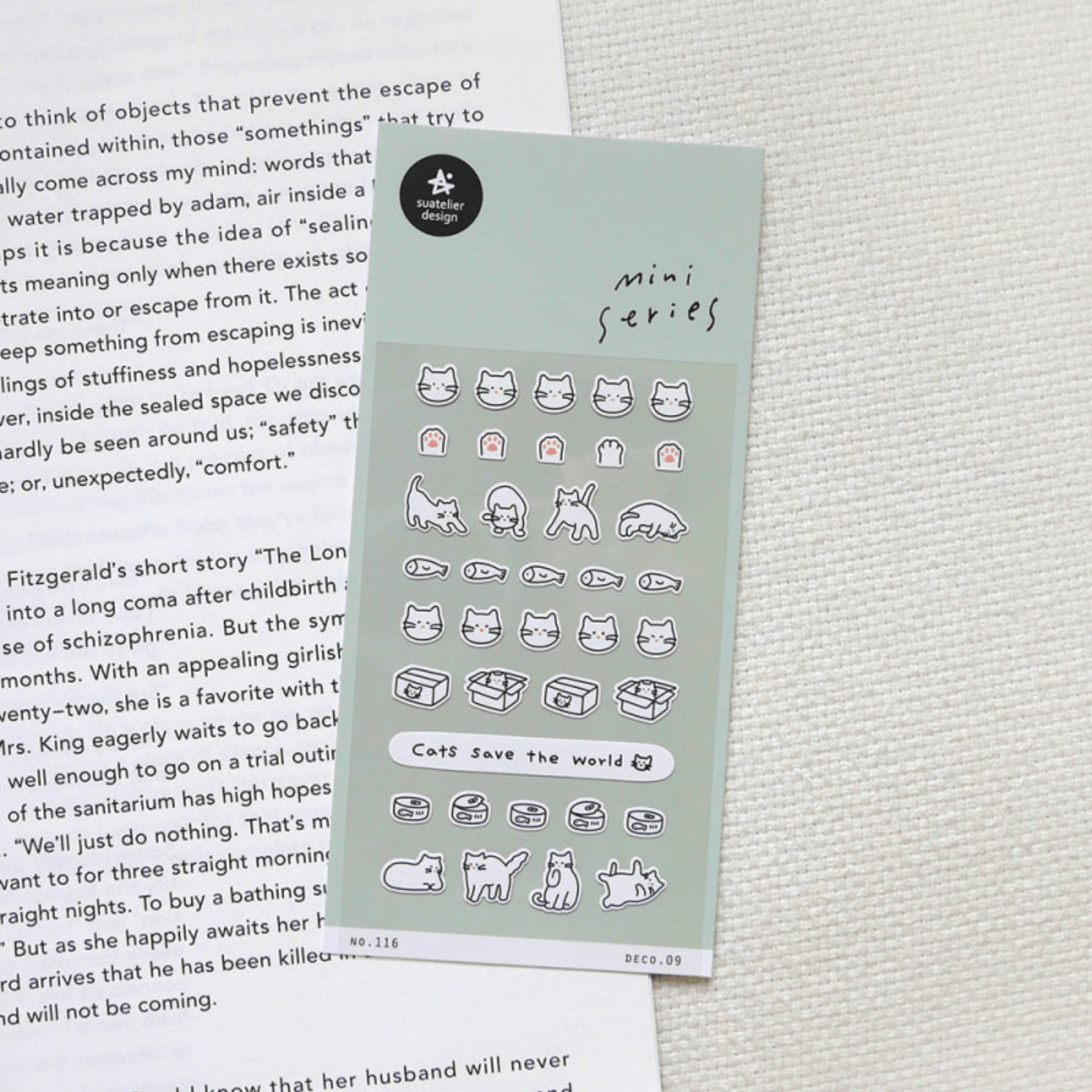 Suatelier Stickers Mini Series - Deco 09