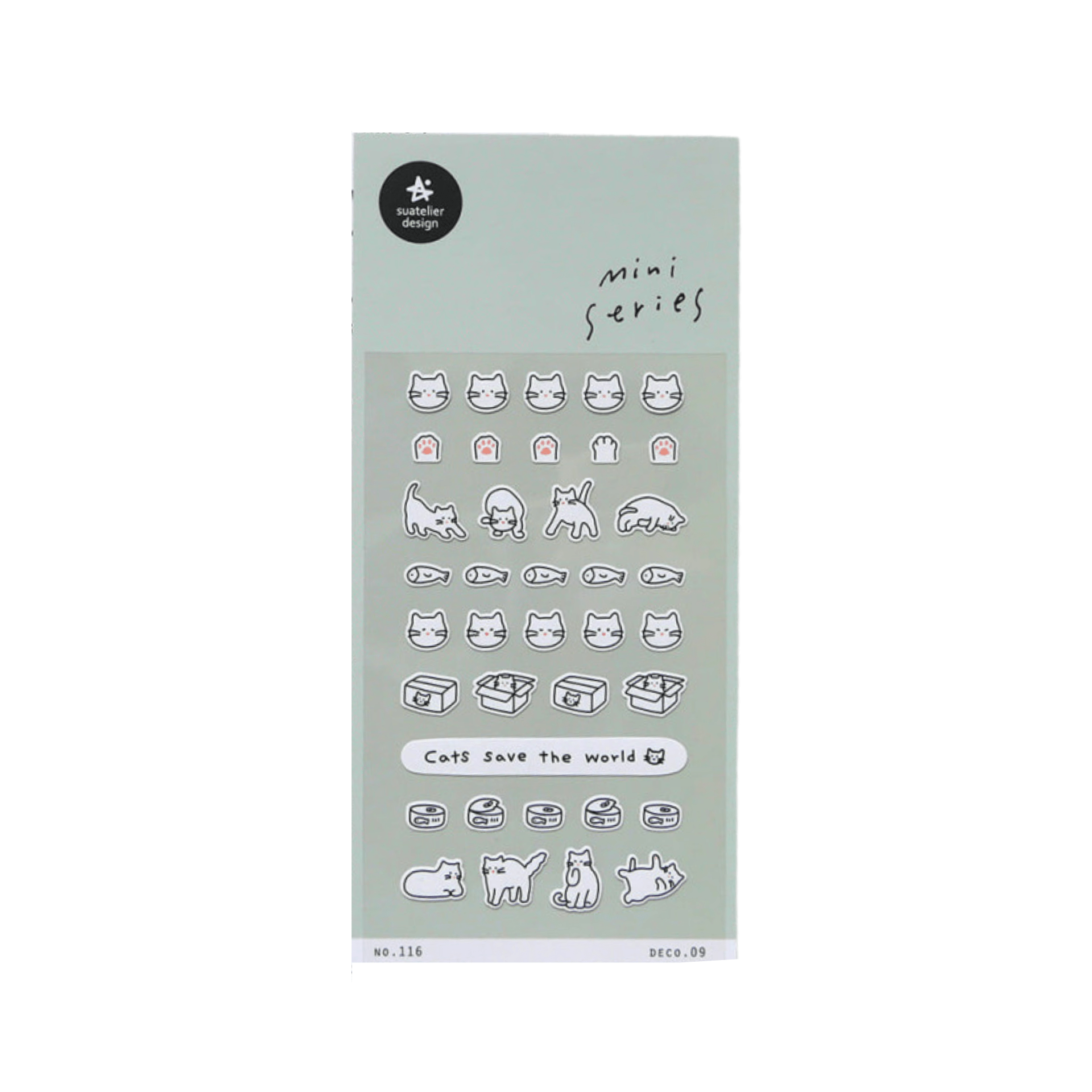 Suatelier Stickers Mini Series - Deco 09