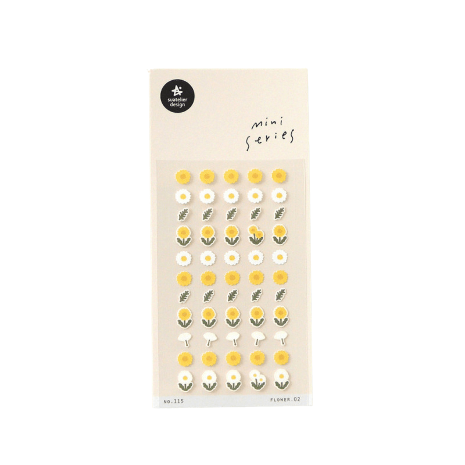 Suatelier Stickers Mini Series - Flower 02