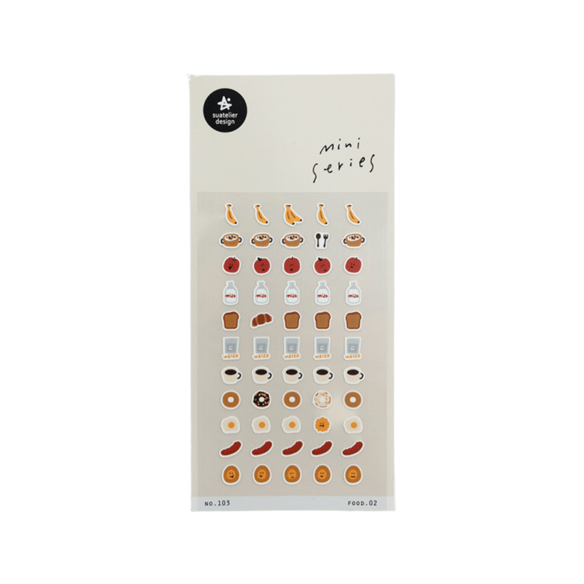 Suatelier Stickers Mini Series - Food 02
