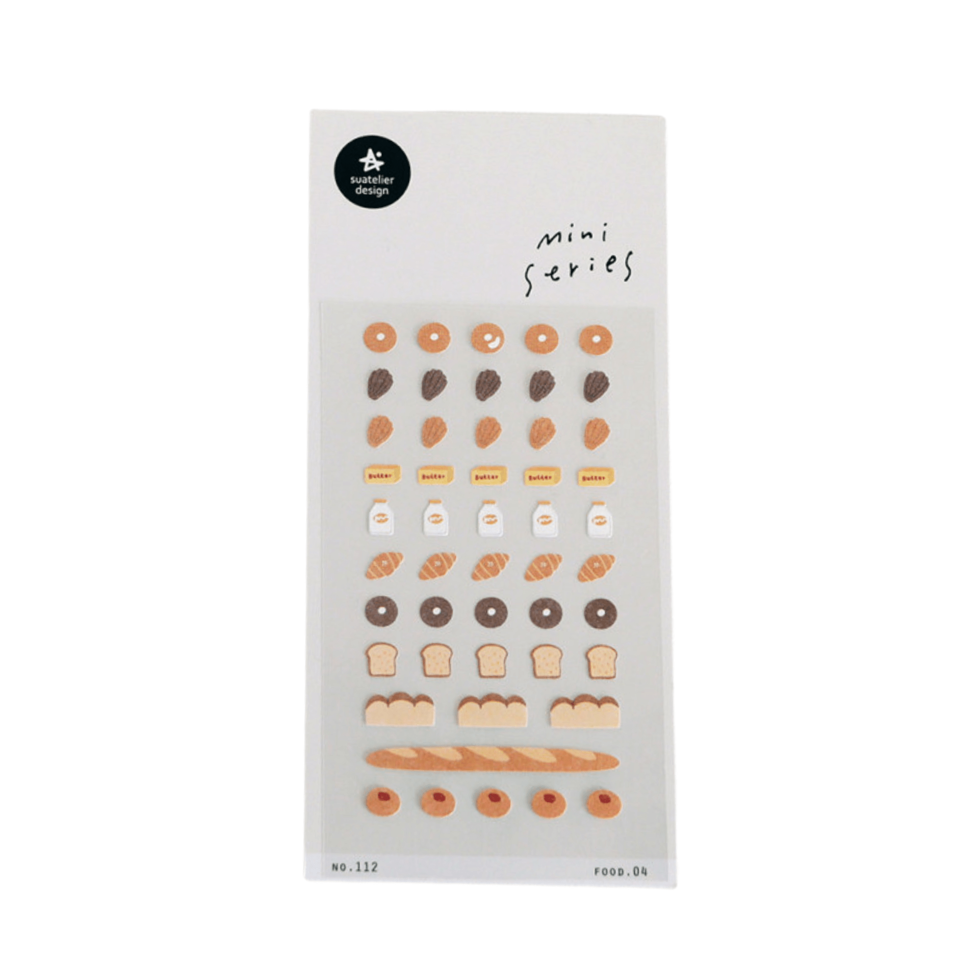 Suatelier Stickers Mini Series - Food 04
