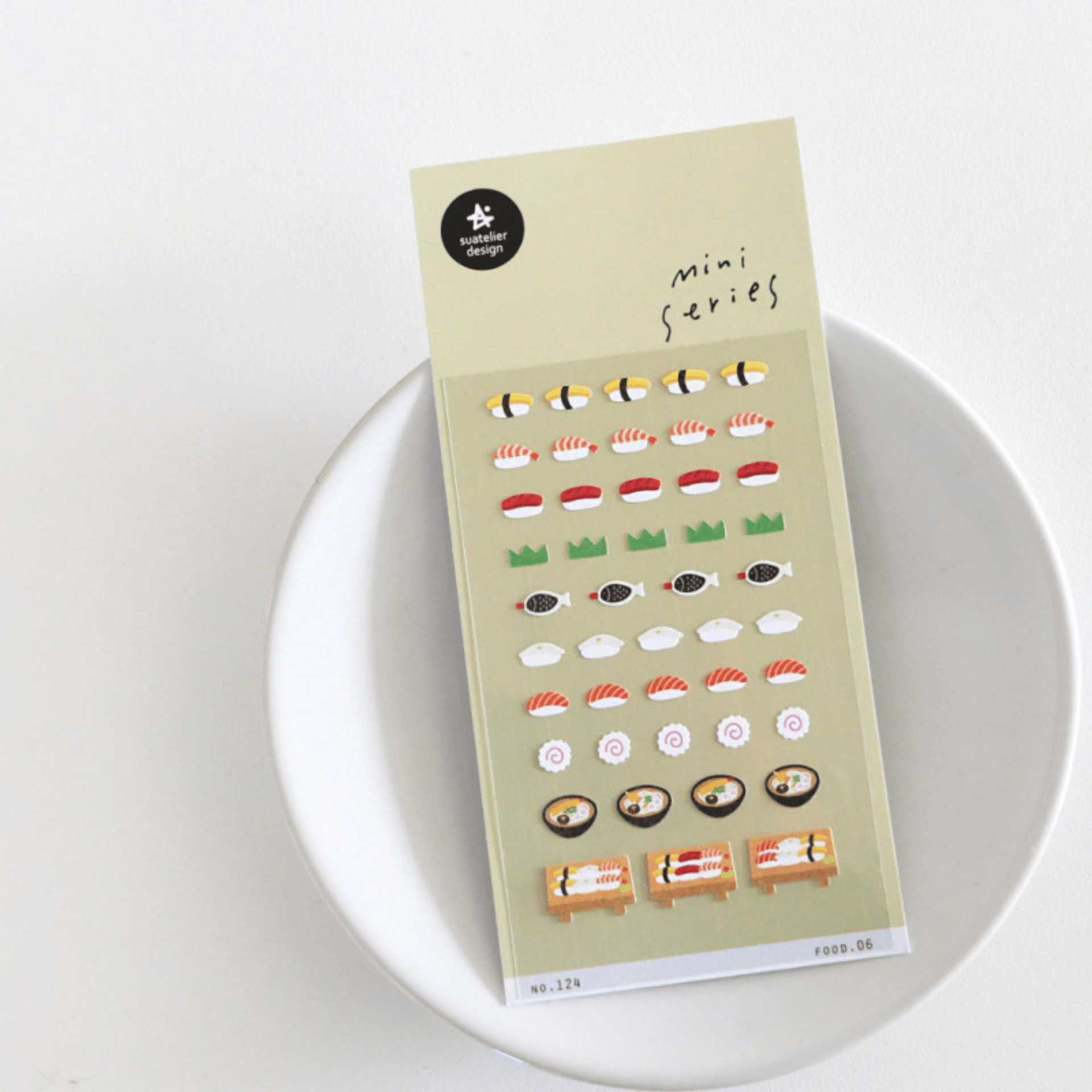 Suatelier Stickers Mini Series - Food 06