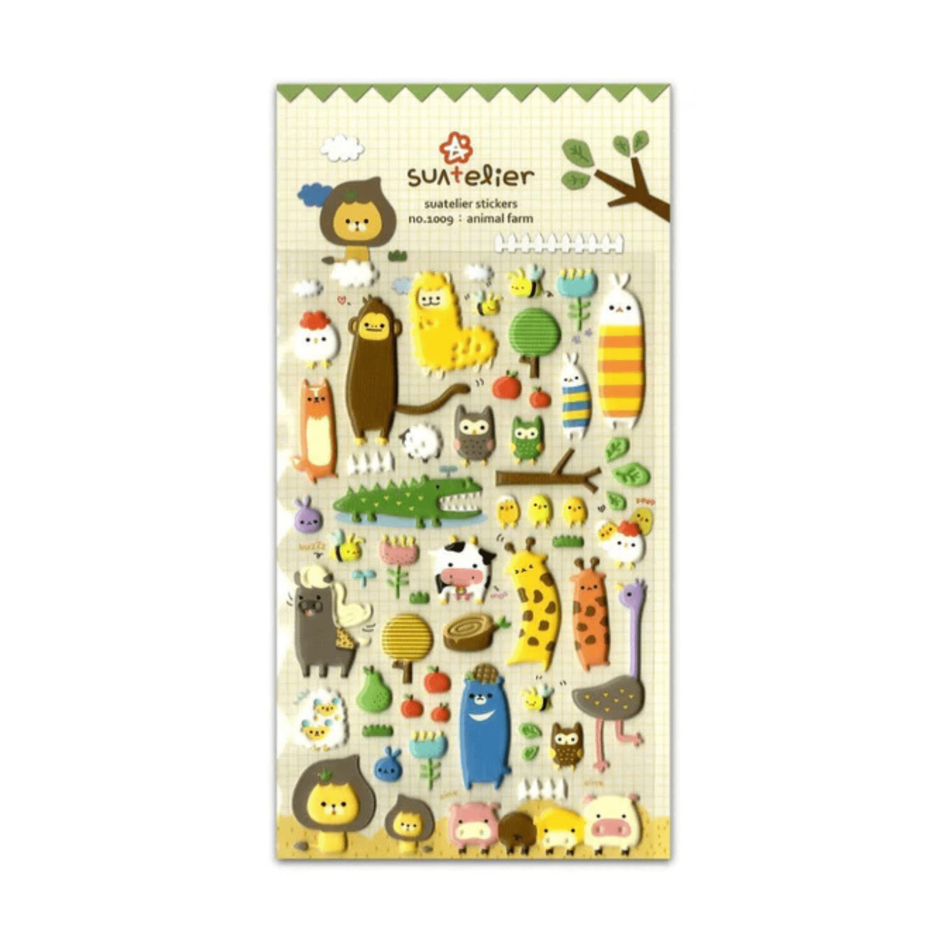 Suatelier Stickers Stickers Daily Deco - Animal Farm