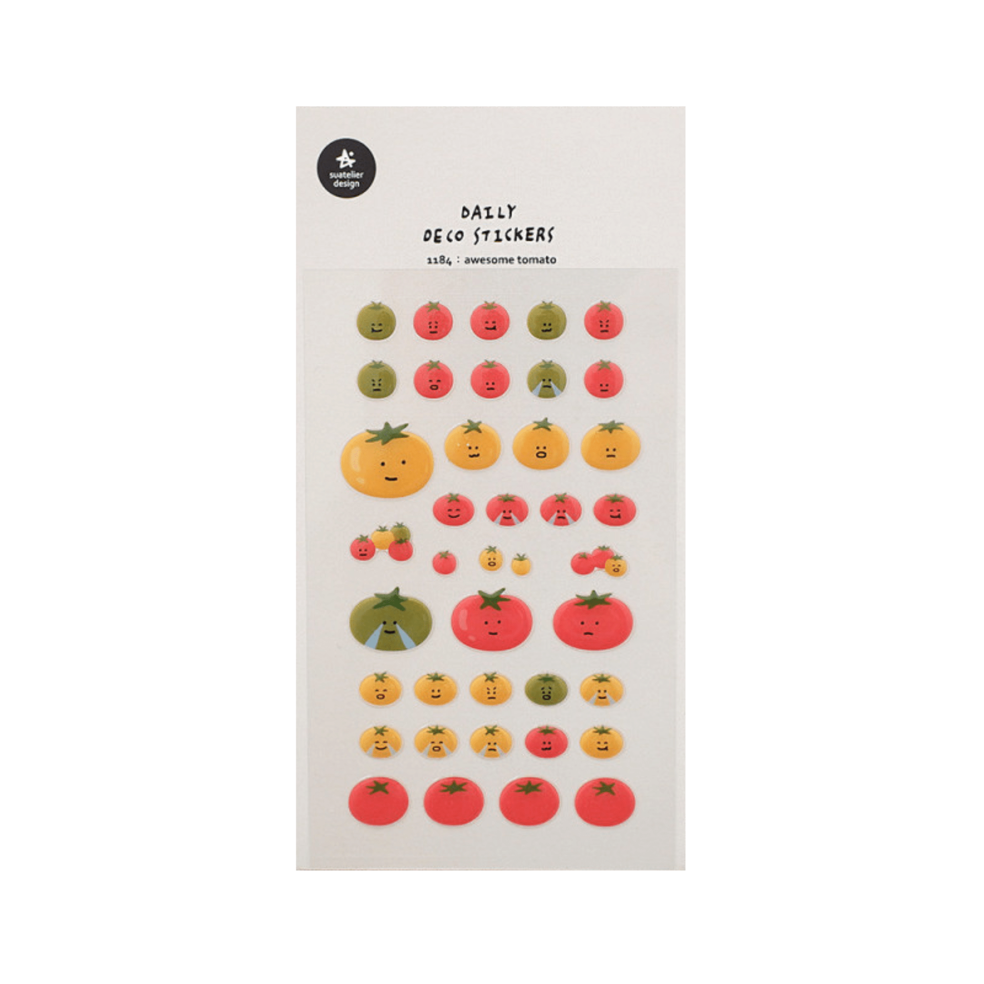 Suatelier Stickers Stickers Daily Deco - Awesome Tomato