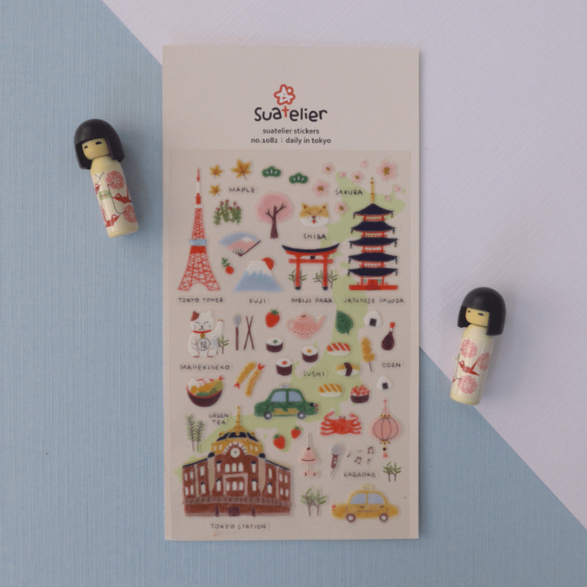 Suatelier Stickers Stickers Daily Deco - Daily in Tokyo