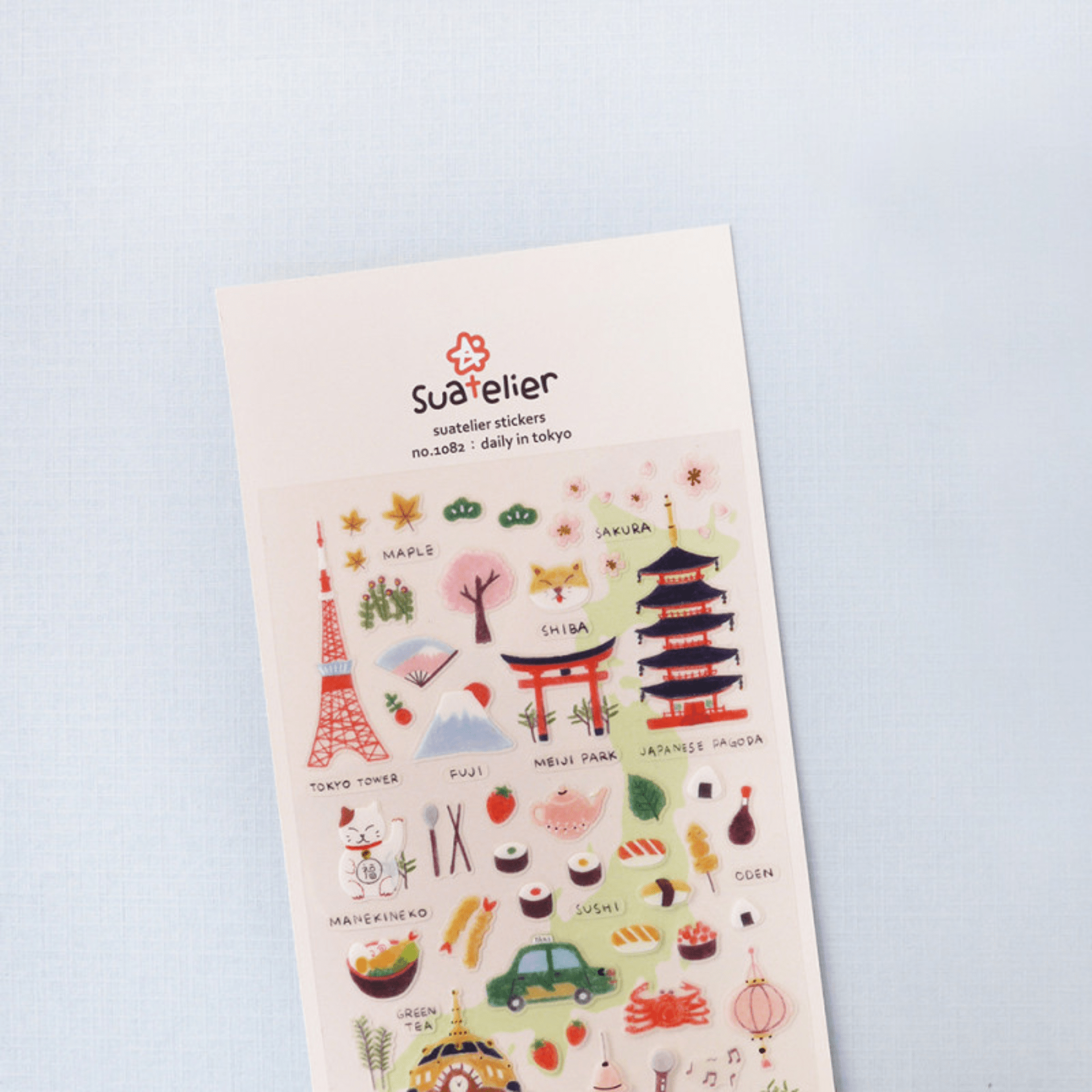 Suatelier Stickers Stickers Daily Deco - Daily in Tokyo