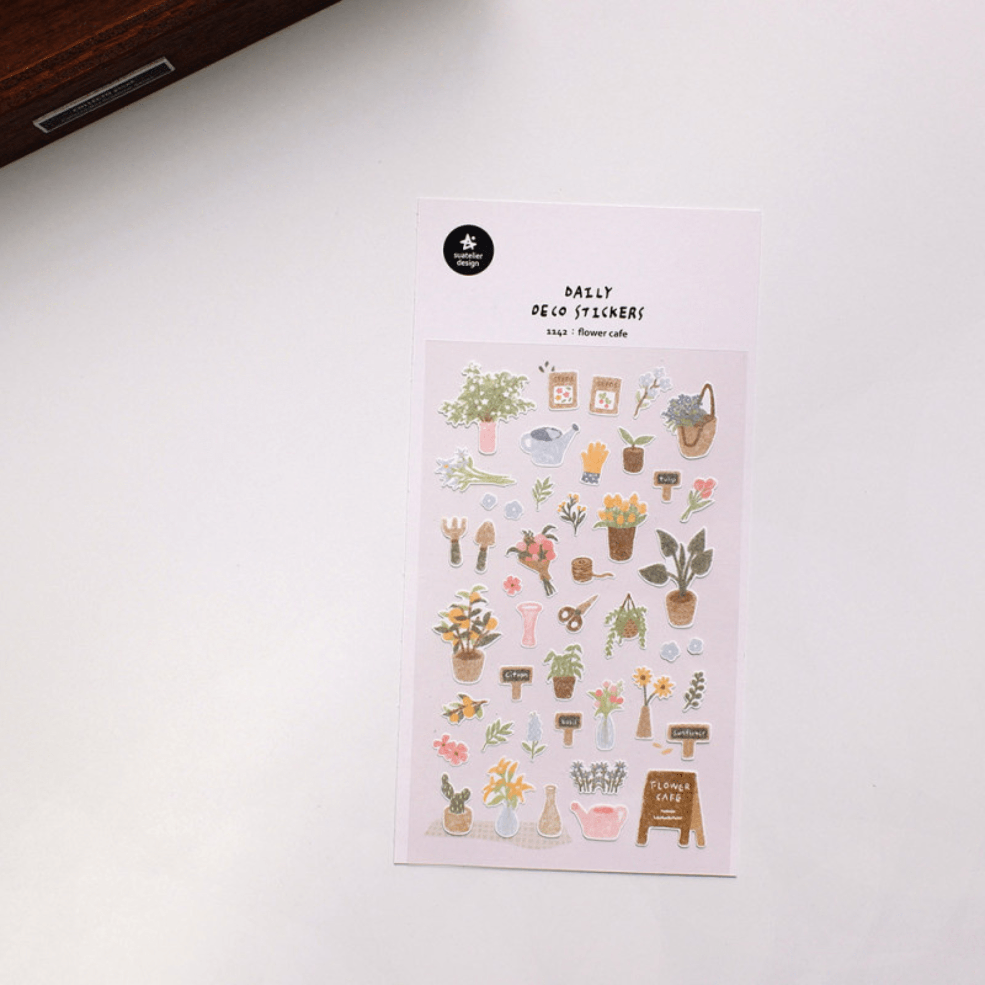 Suatelier Stickers Stickers Daily Deco - Flower Cafè