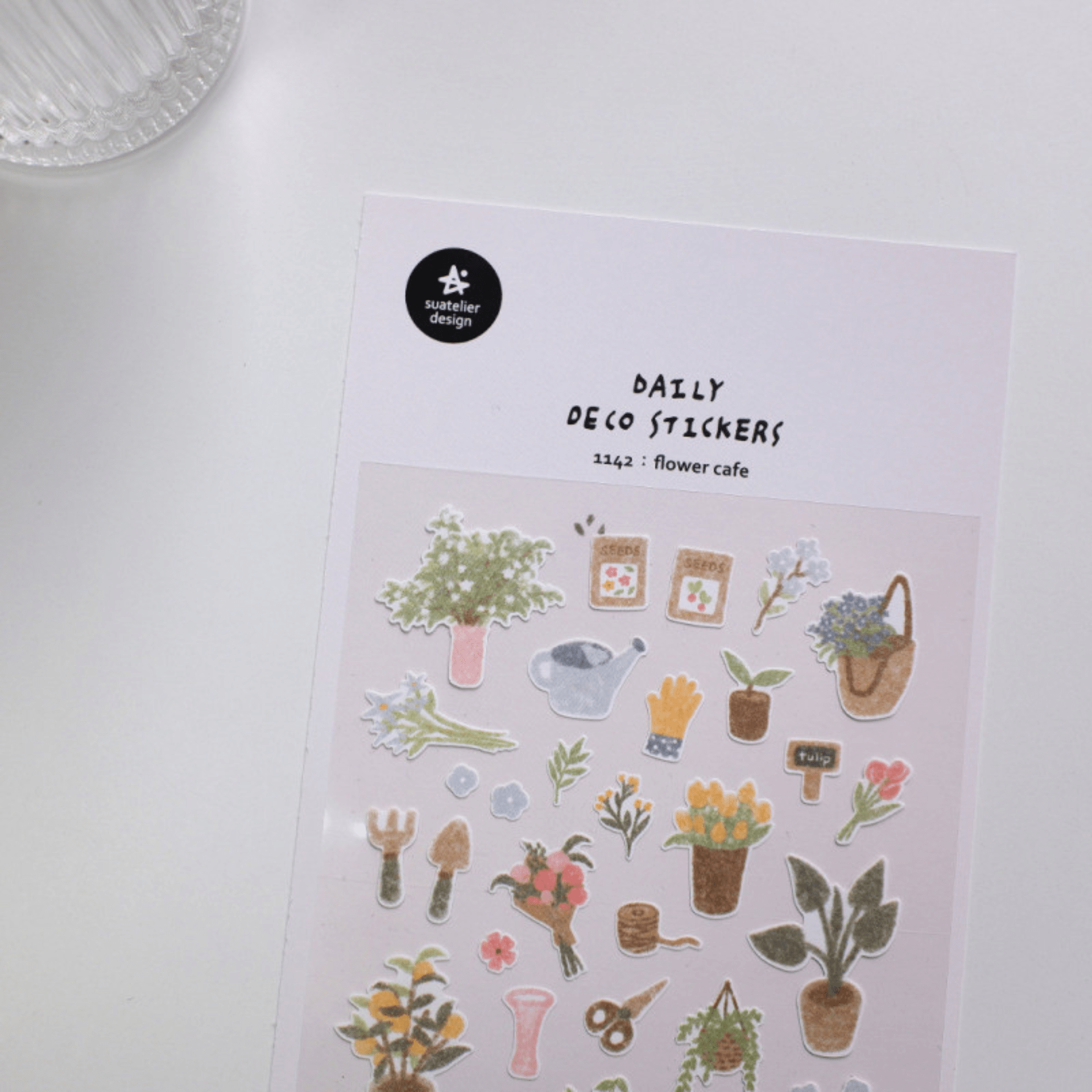 Suatelier Stickers Stickers Daily Deco - Flower Cafè