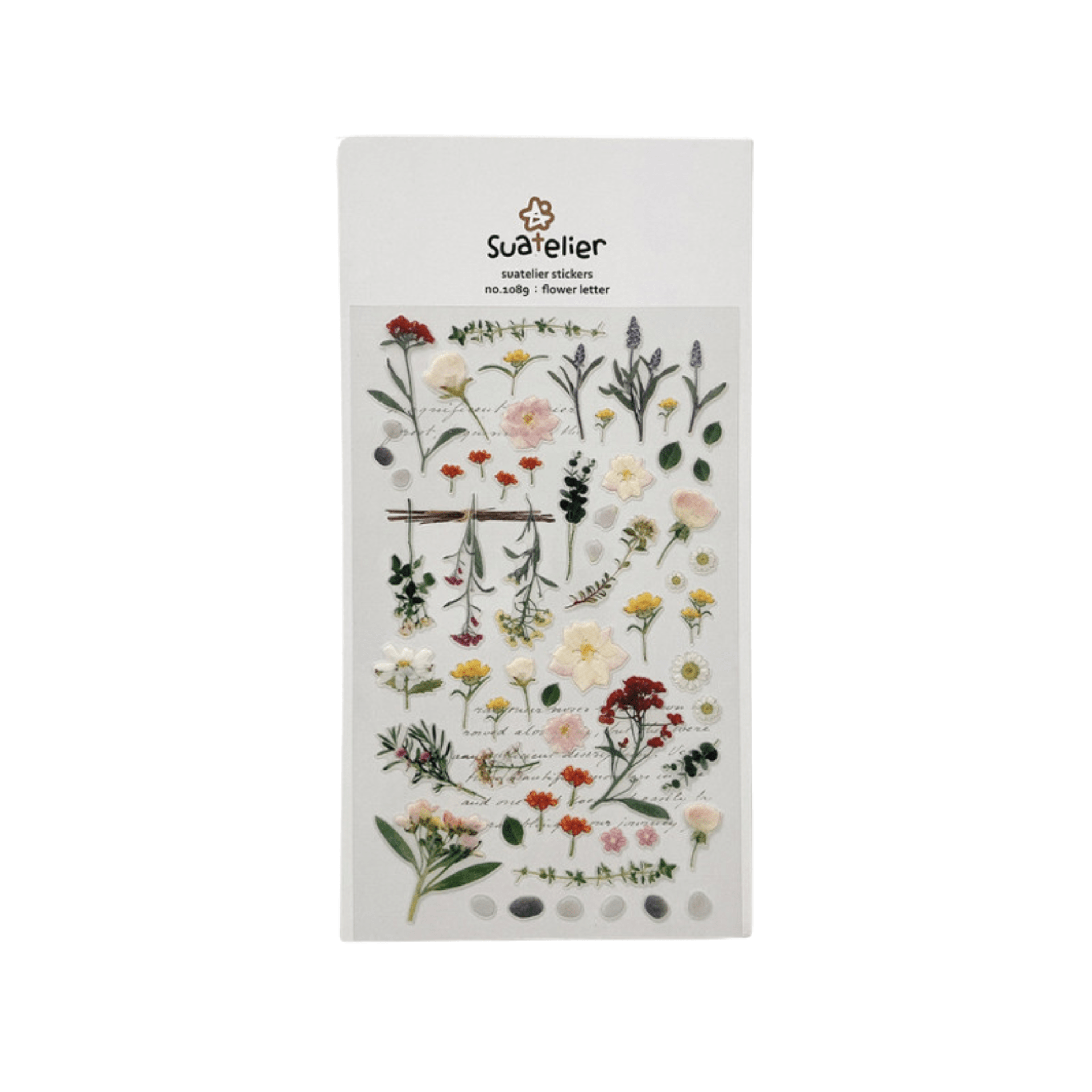 Suatelier Stickers Stickers Daily Deco - Flower Letter