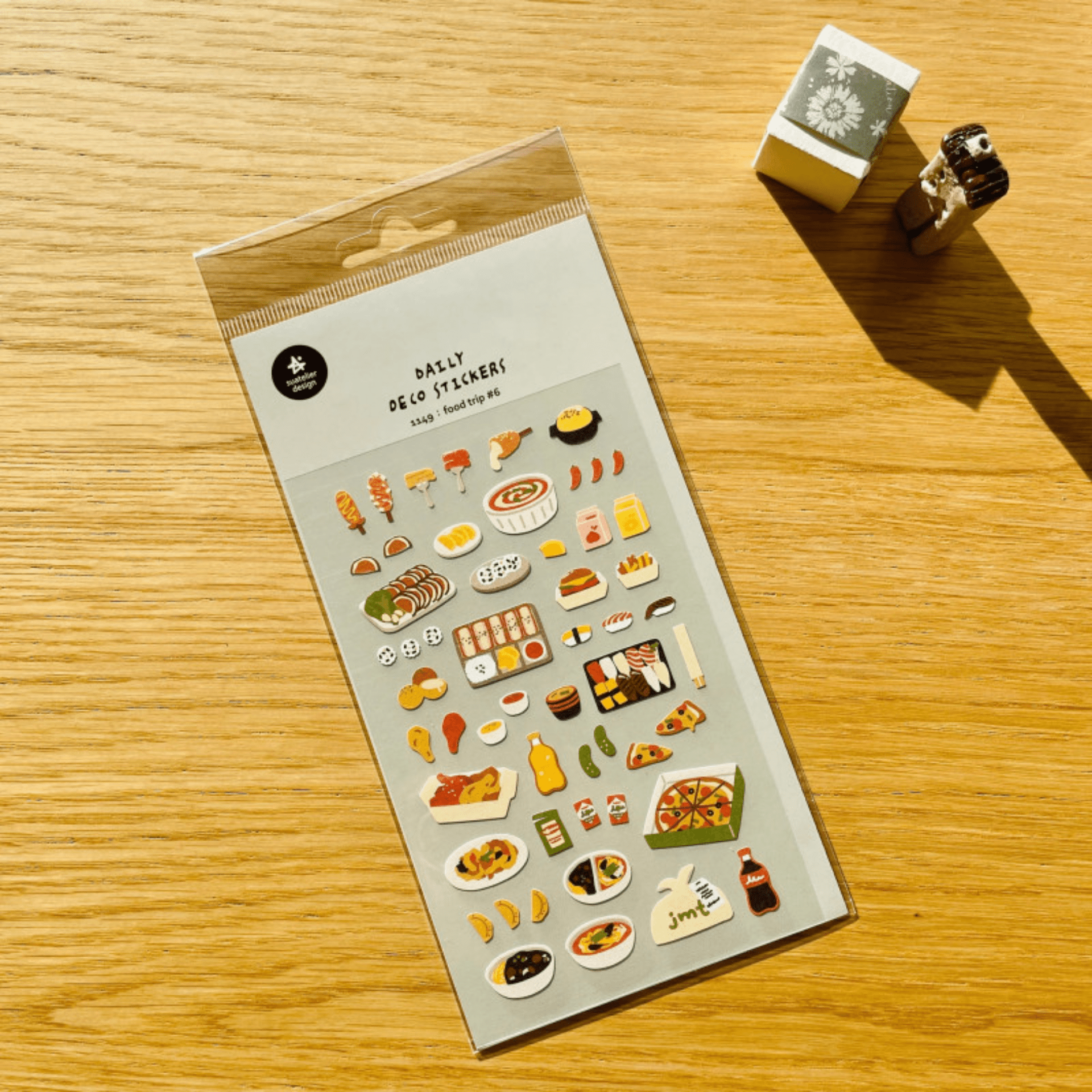 Suatelier Stickers Stickers Daily Deco - Food Trip #6