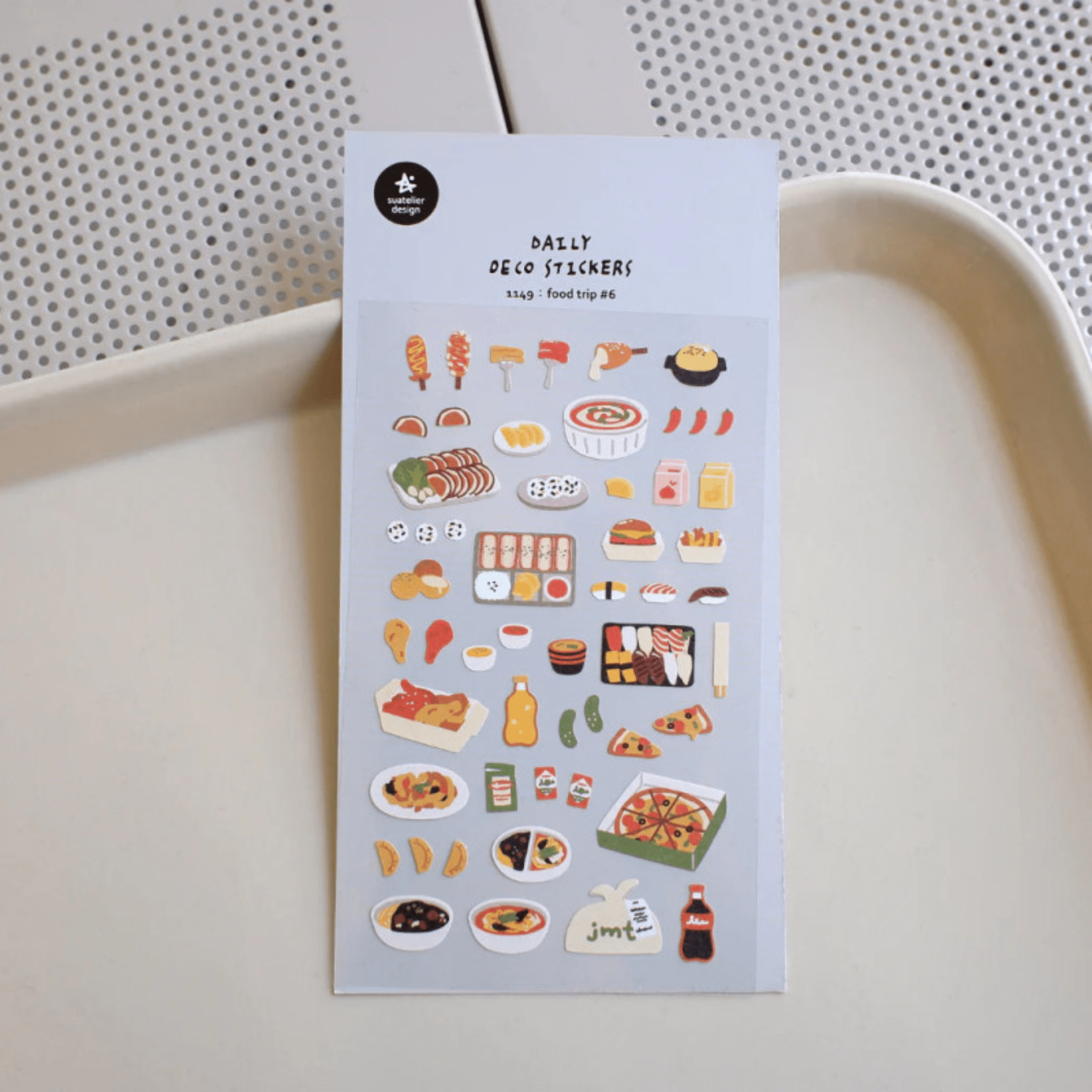 Suatelier Stickers Stickers Daily Deco - Food Trip #6