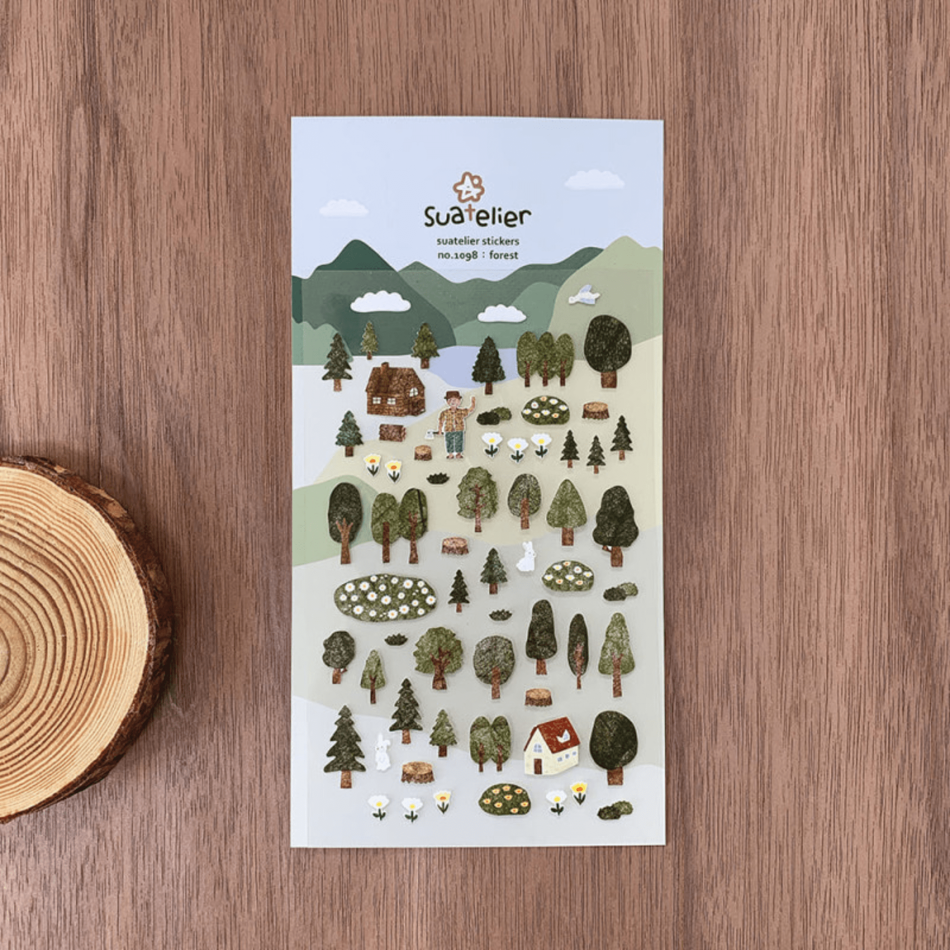 Suatelier Stickers Stickers Daily Deco - Forest