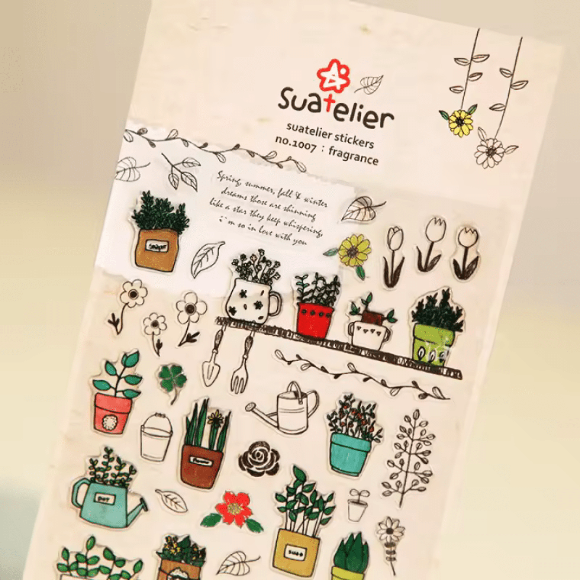Suatelier Stickers Stickers Daily Deco - Fragrance