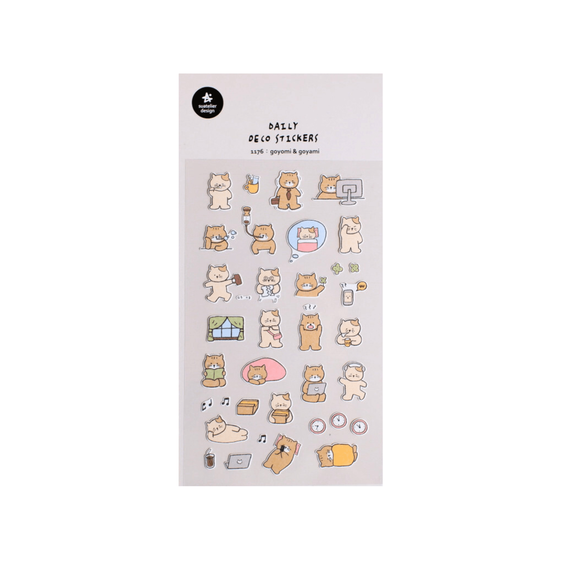 Suatelier Stickers Stickers Daily Deco - Goyomi & Goyami