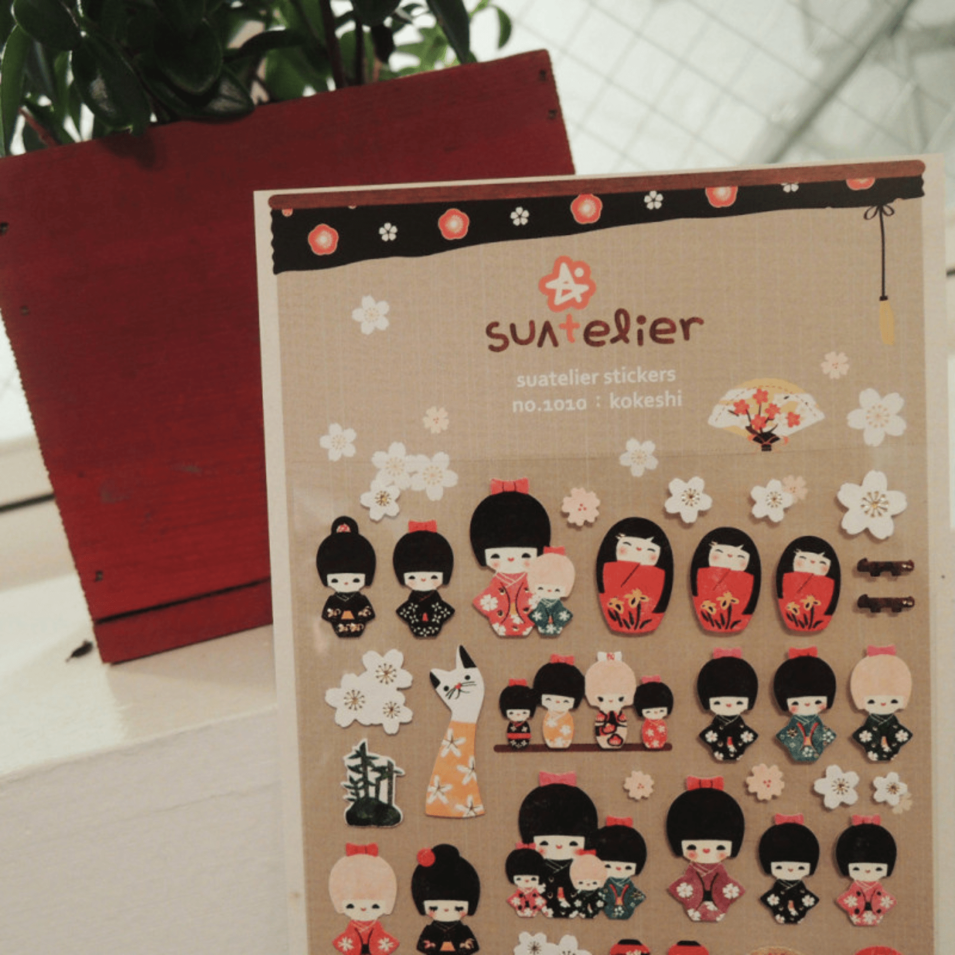 Suatelier Stickers Stickers Daily Deco - Kokeshi