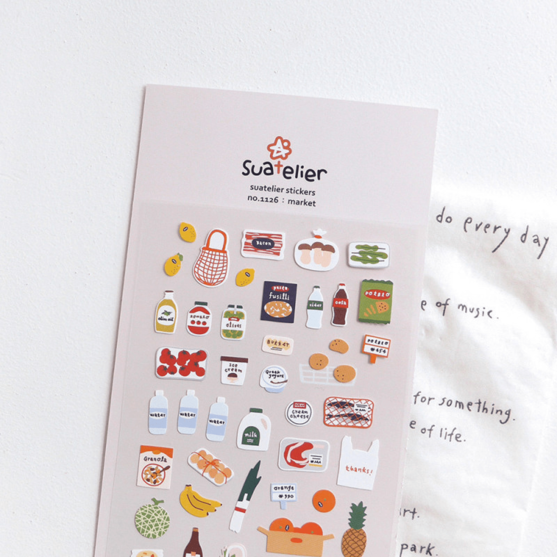 Suatelier Stickers Stickers Daily Deco - Market
