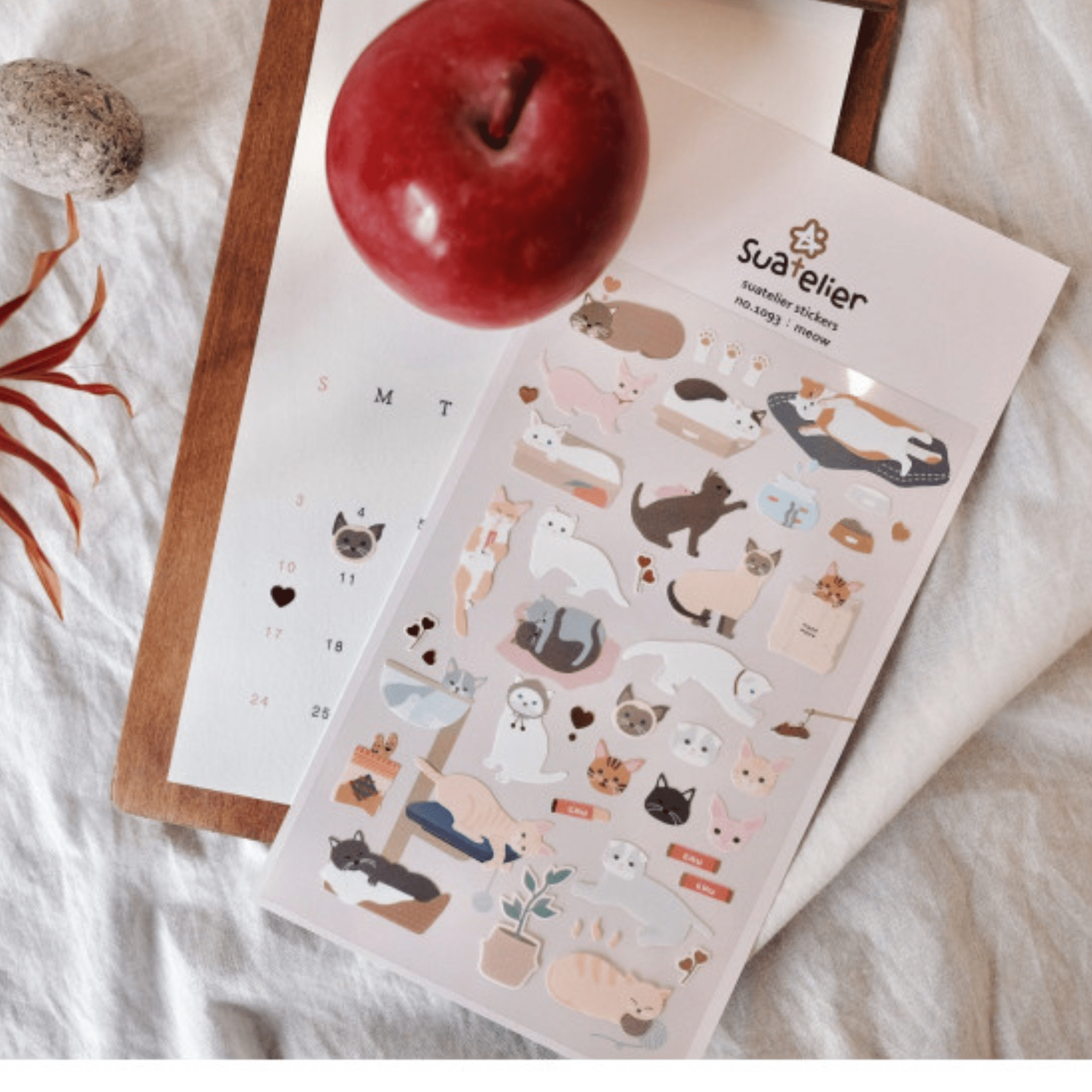 Suatelier Stickers Stickers Daily Deco - Meow