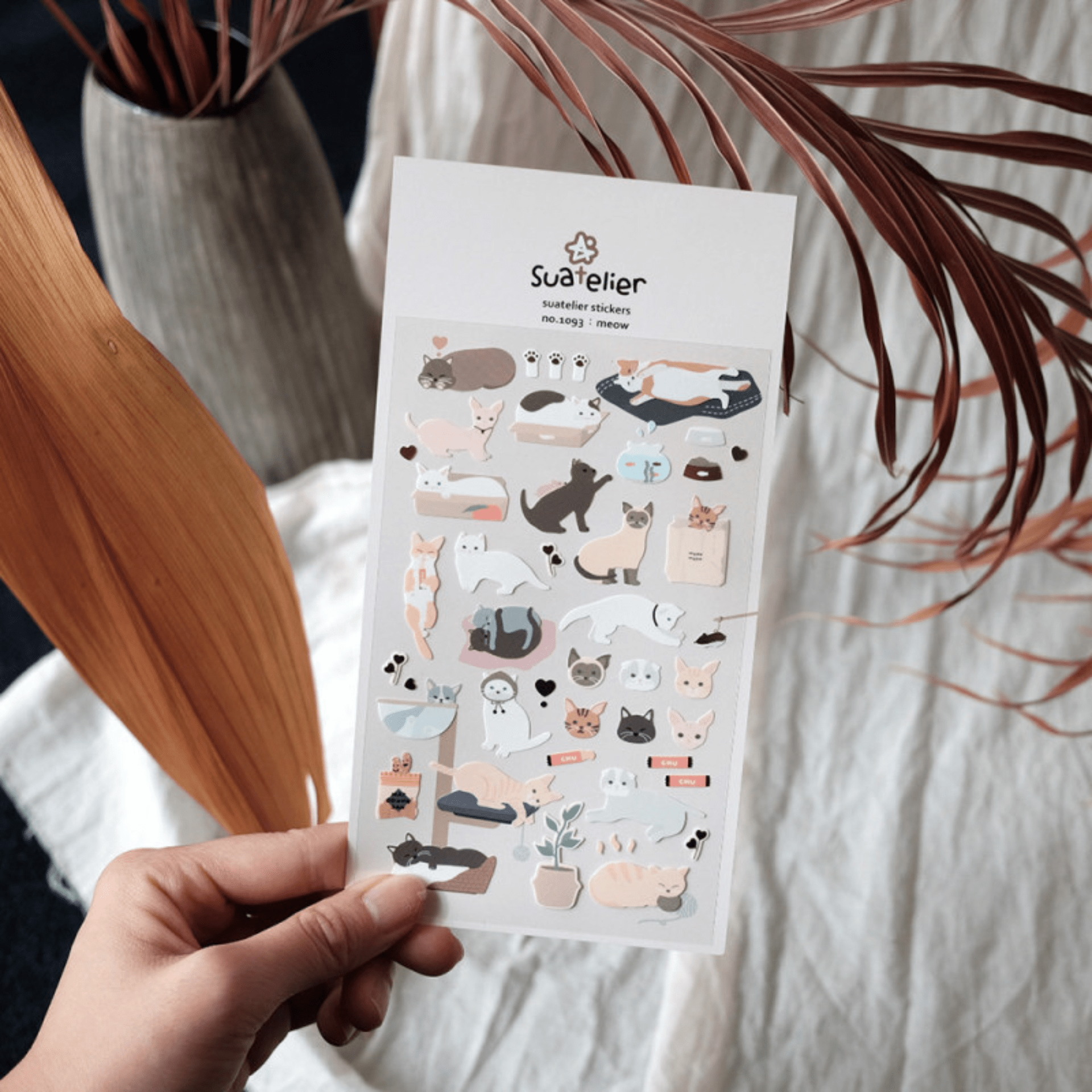 Suatelier Stickers Stickers Daily Deco - Meow