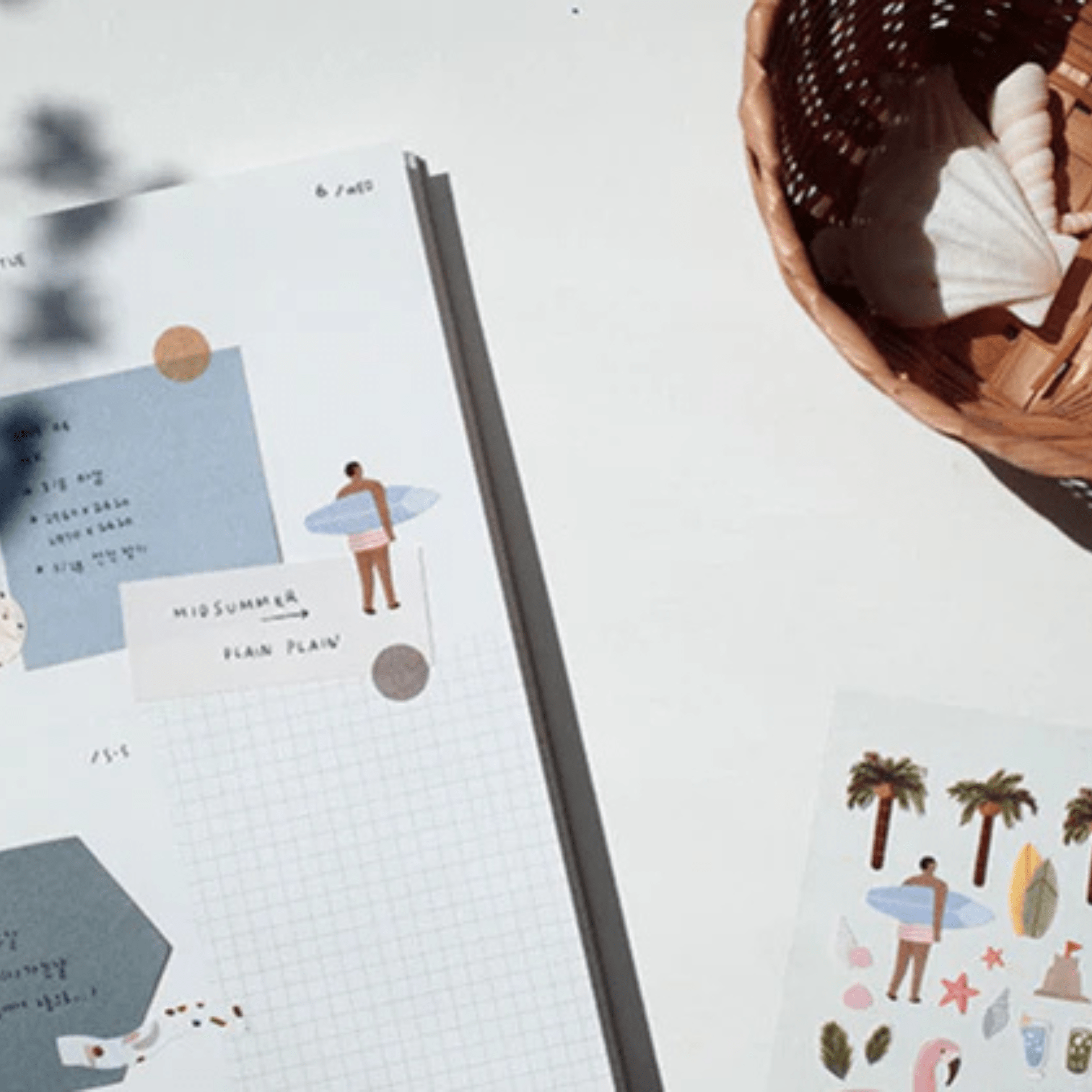 Suatelier Stickers Stickers Daily Deco - Midsummer