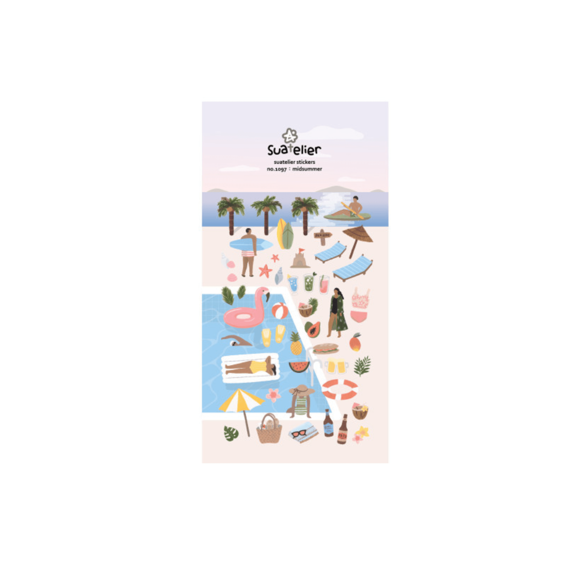Suatelier Stickers Stickers Daily Deco - Midsummer