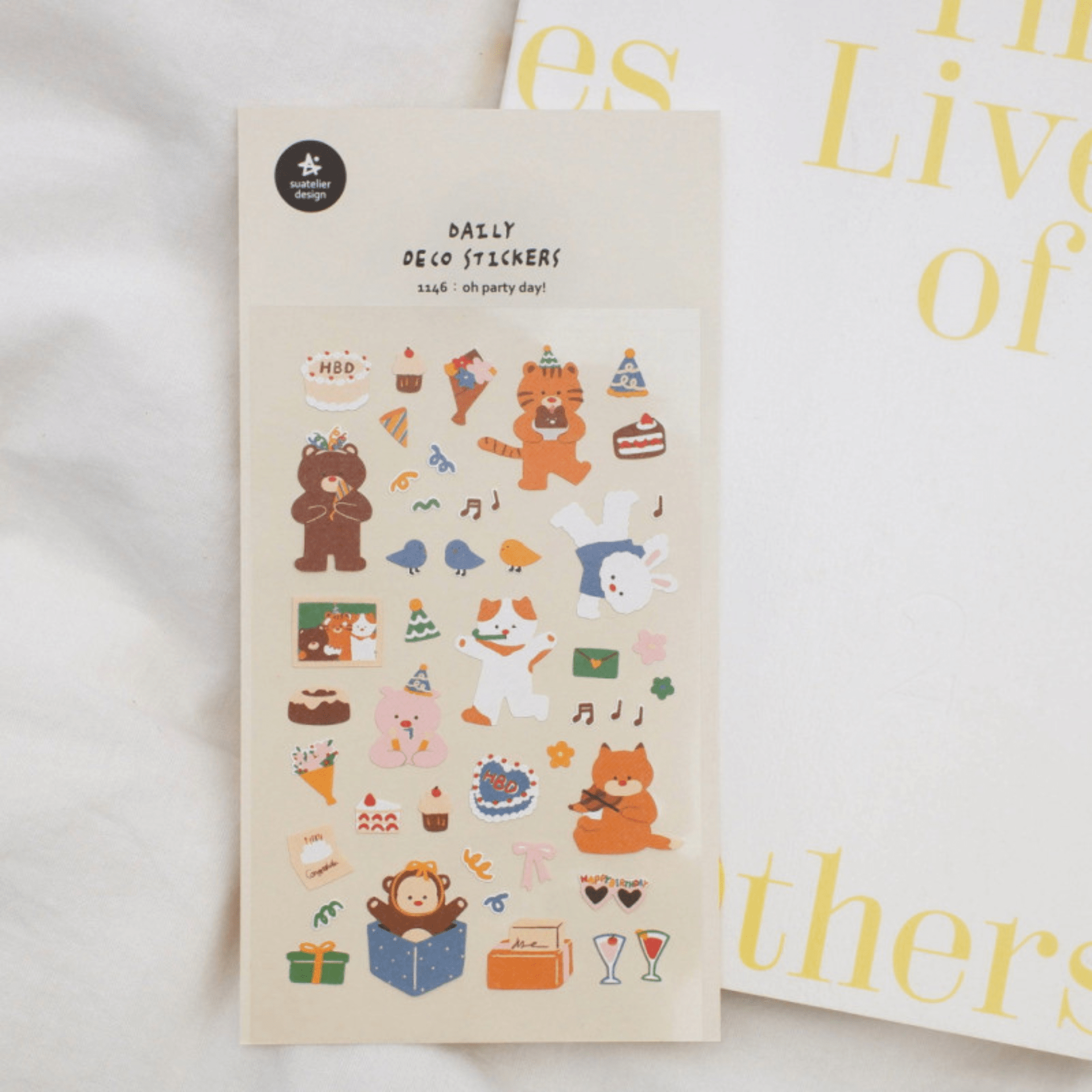 Suatelier Stickers Stickers Daily Deco - Oh Party Day!