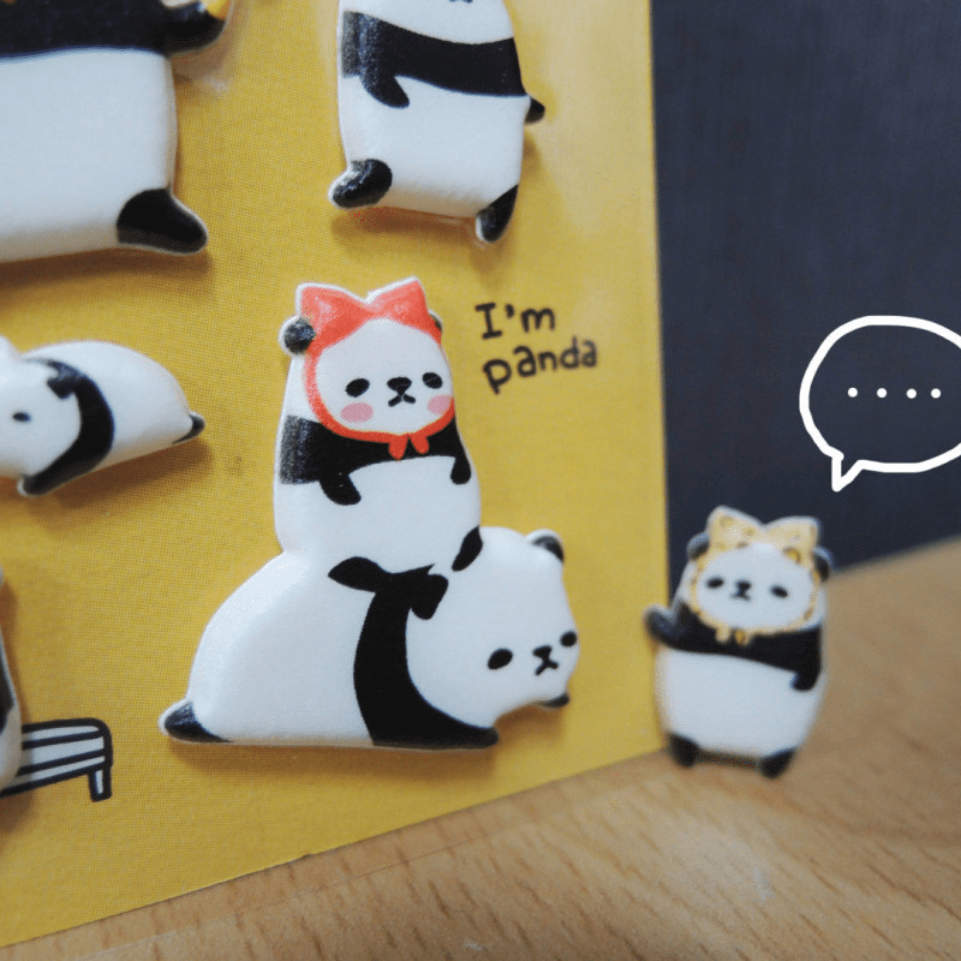 Suatelier Stickers Stickers Daily Deco - Panda