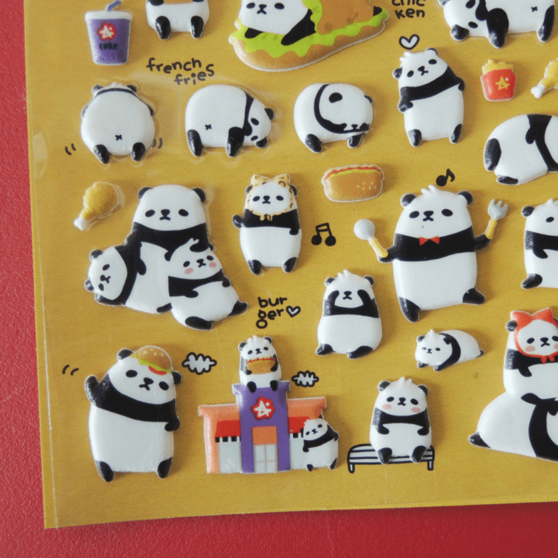 Suatelier Stickers Stickers Daily Deco - Panda