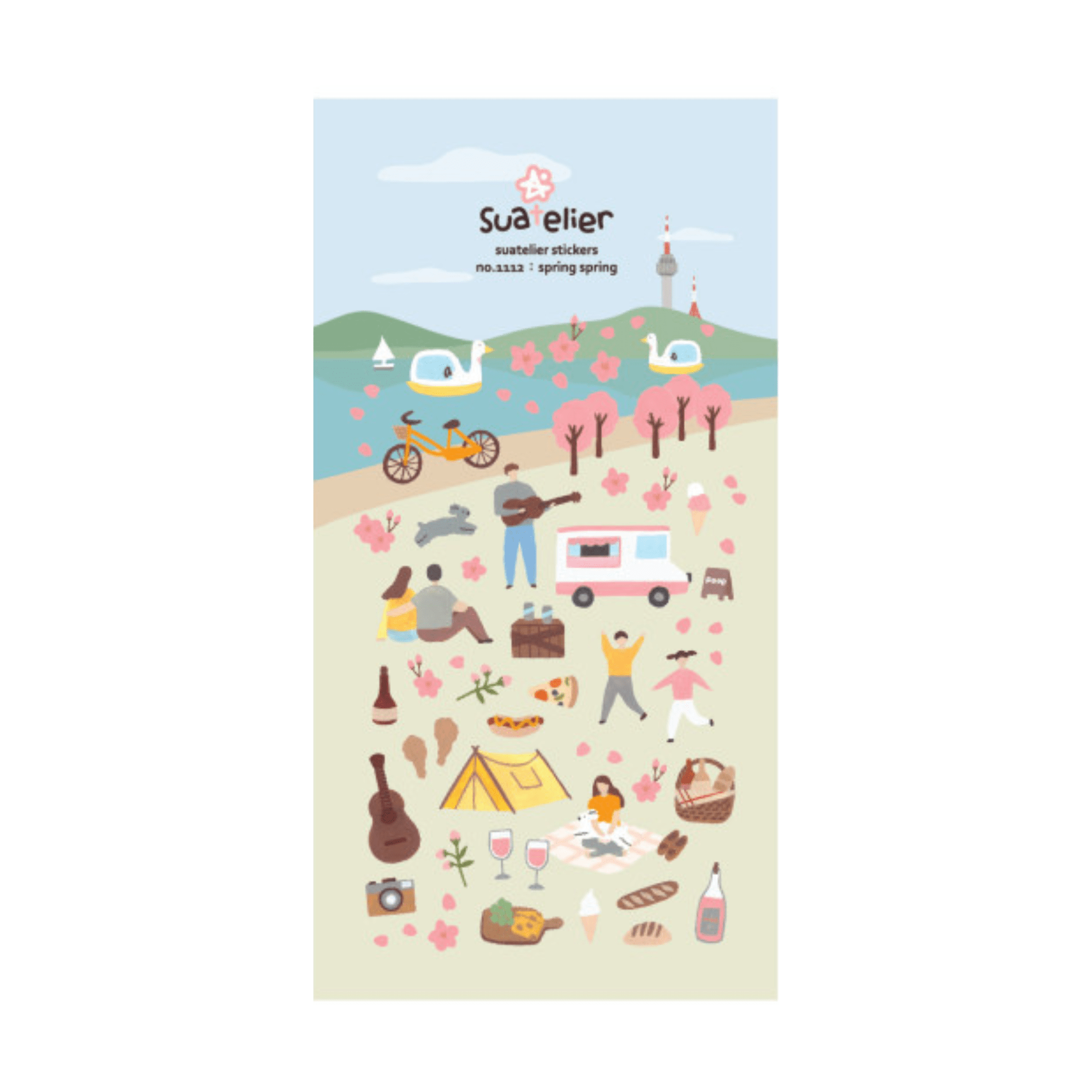 Suatelier Stickers Stickers Daily Deco - Spring Spring