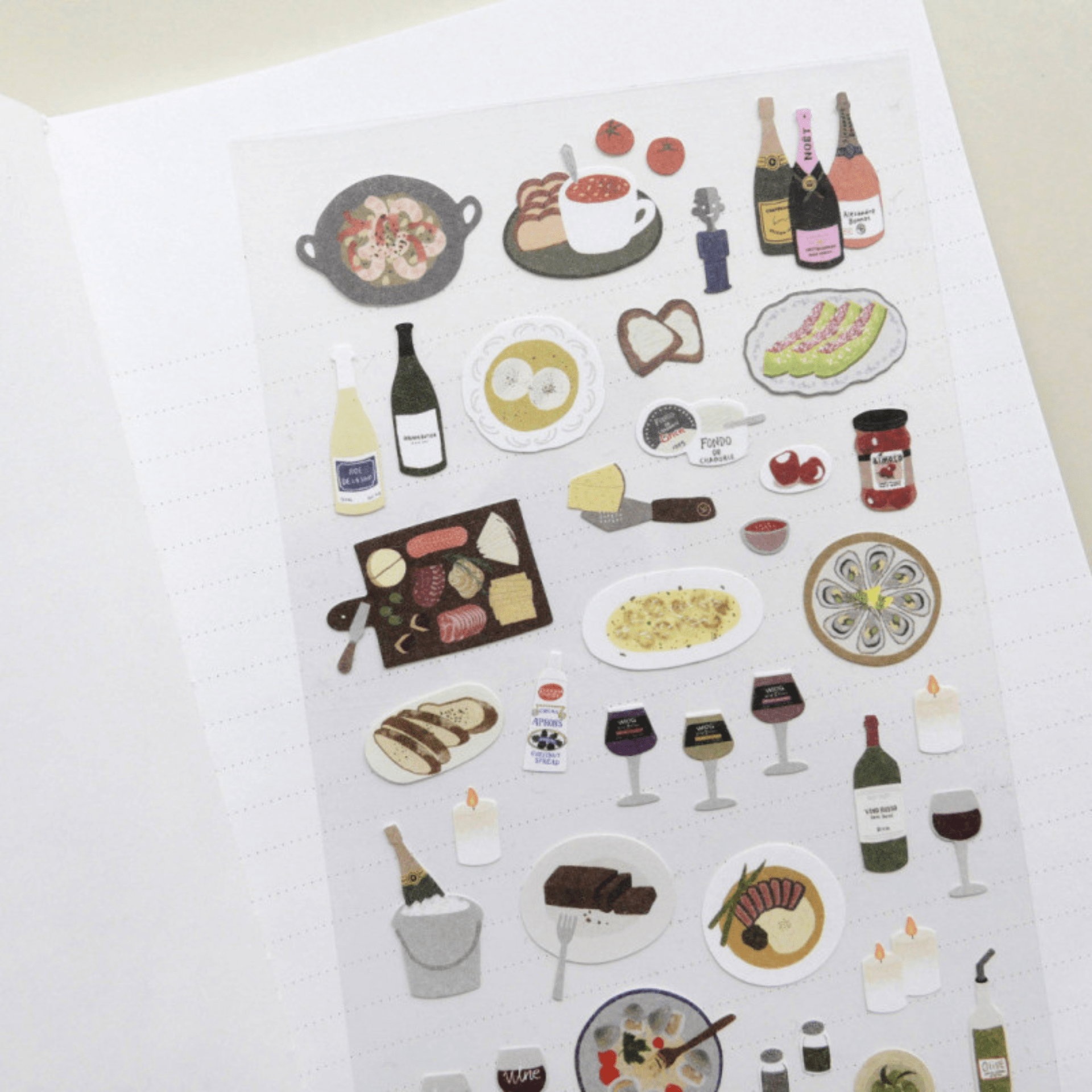 Suatelier Stickers Stickers Daily Deco - Wine Bar