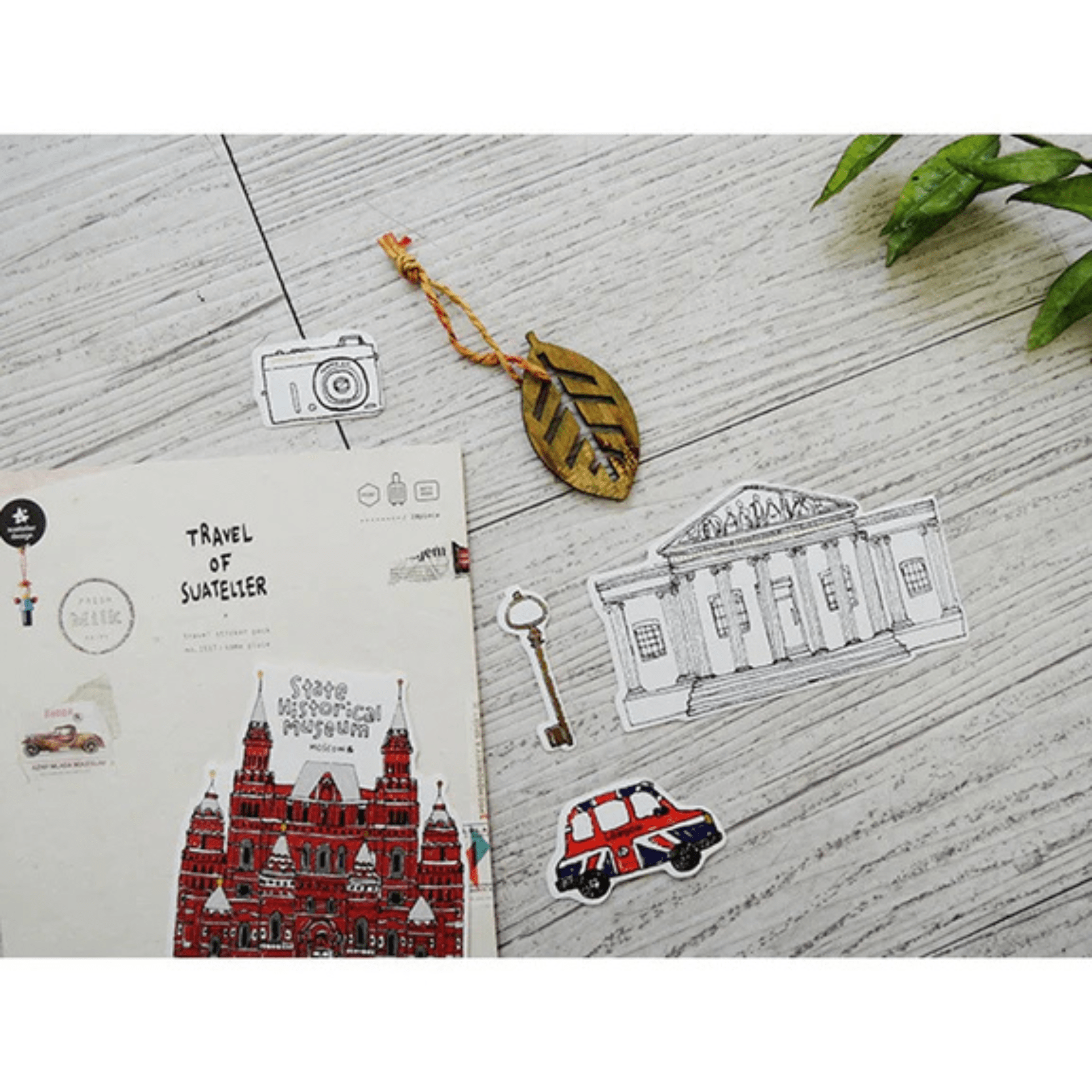 Suatelier Stickers Travel - Some Where