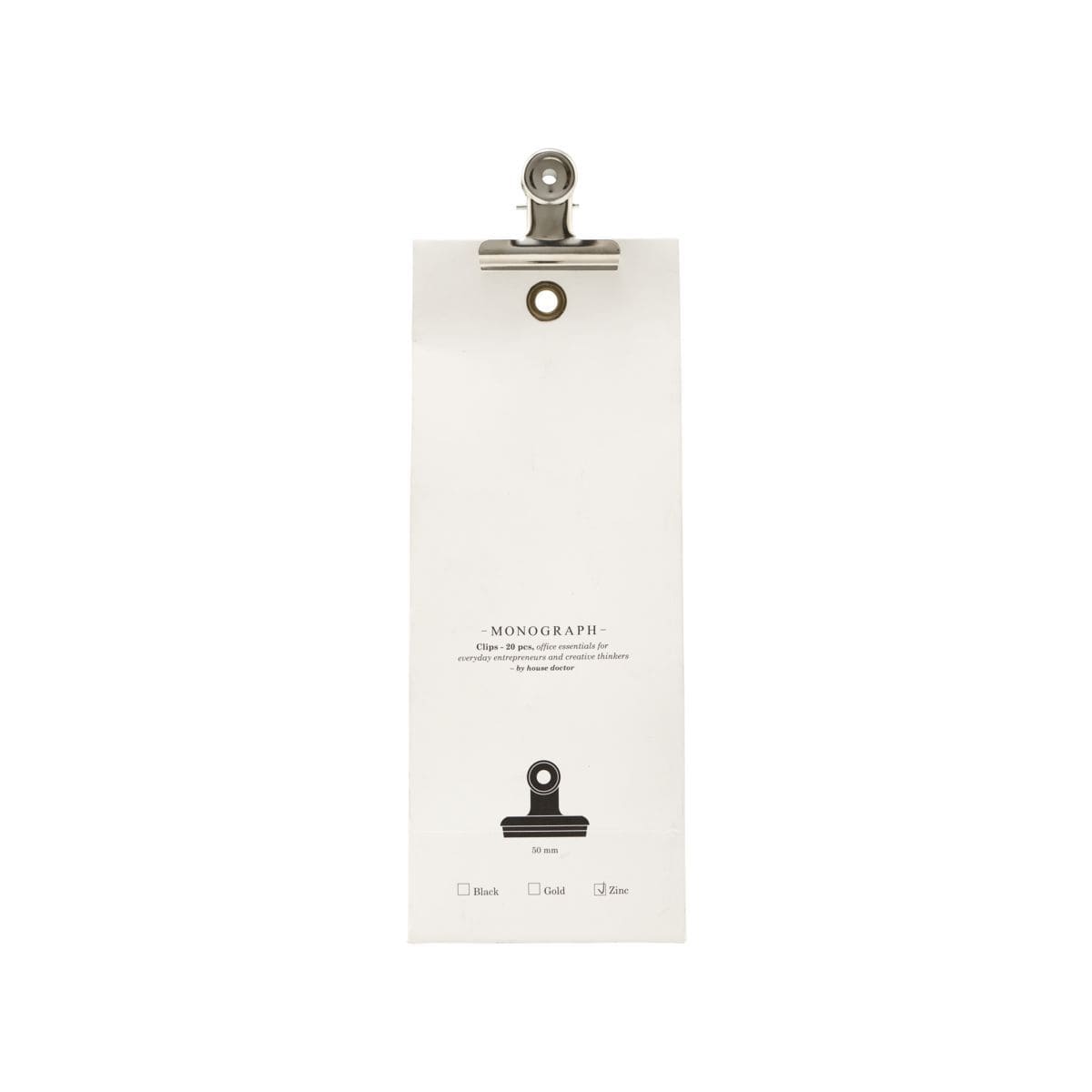 Monograph Accessori Clip Silver Monograph