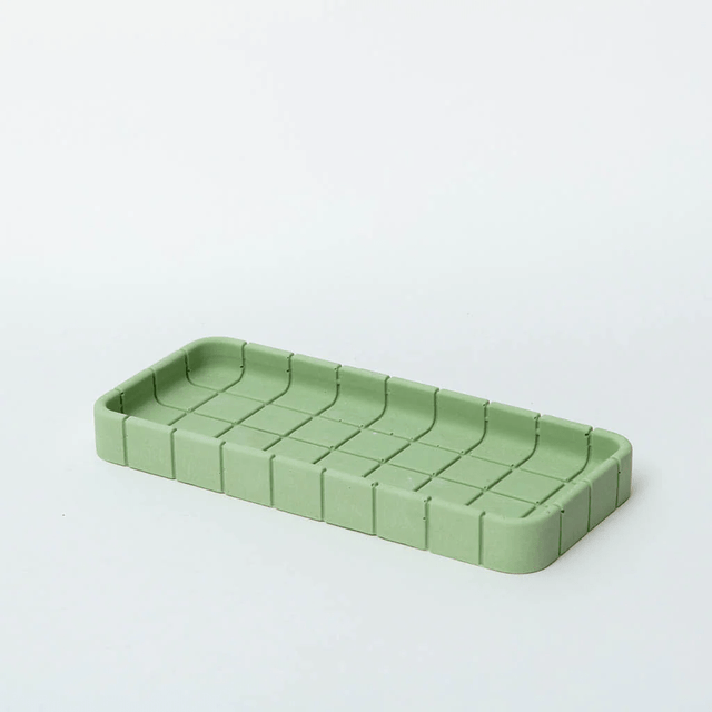 Block Design Accessori per la scrivania GREEN Tile - Tray