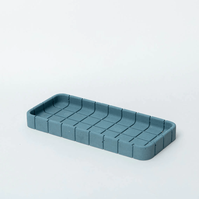 Block Design Accessori per la scrivania BLUE Tile - Tray