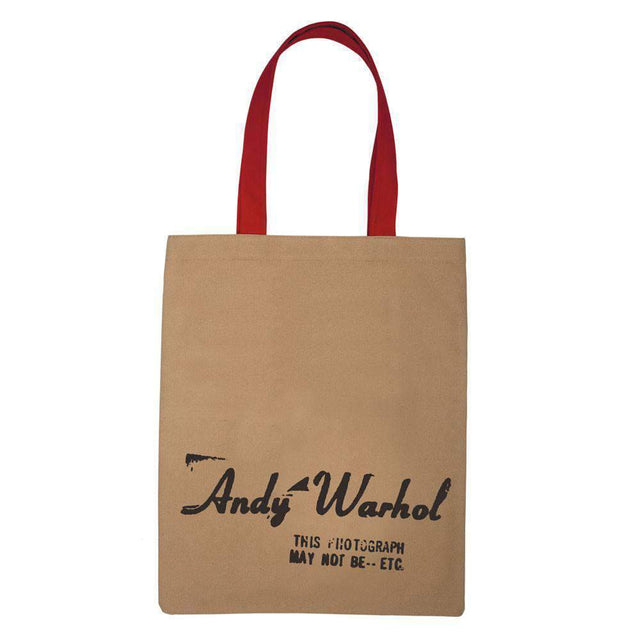 Galison Bags Totebag Andy Warhol con spille - Campbell's Soup