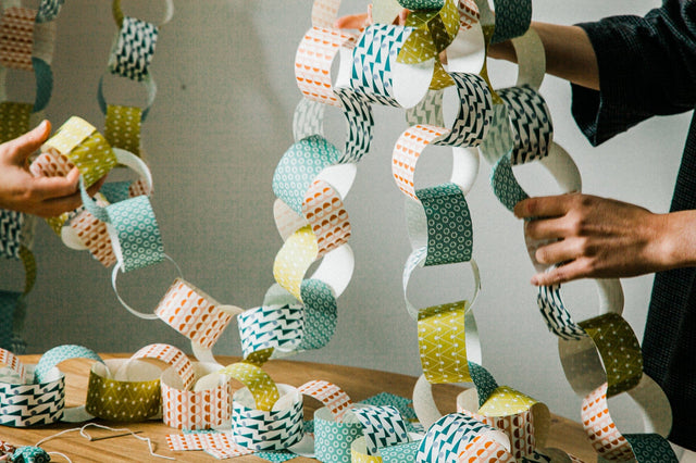 Ola DIY Papercraft Kit - Ghirlanda di carta