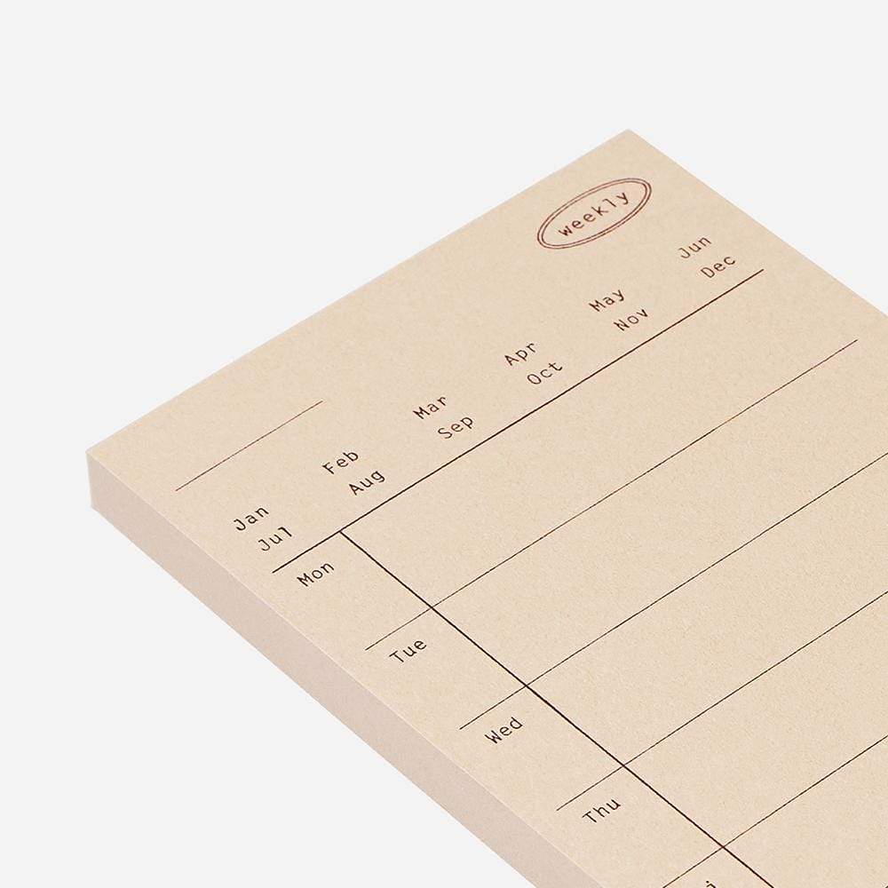 Trolls Paper Notes Memo Pad Weekly