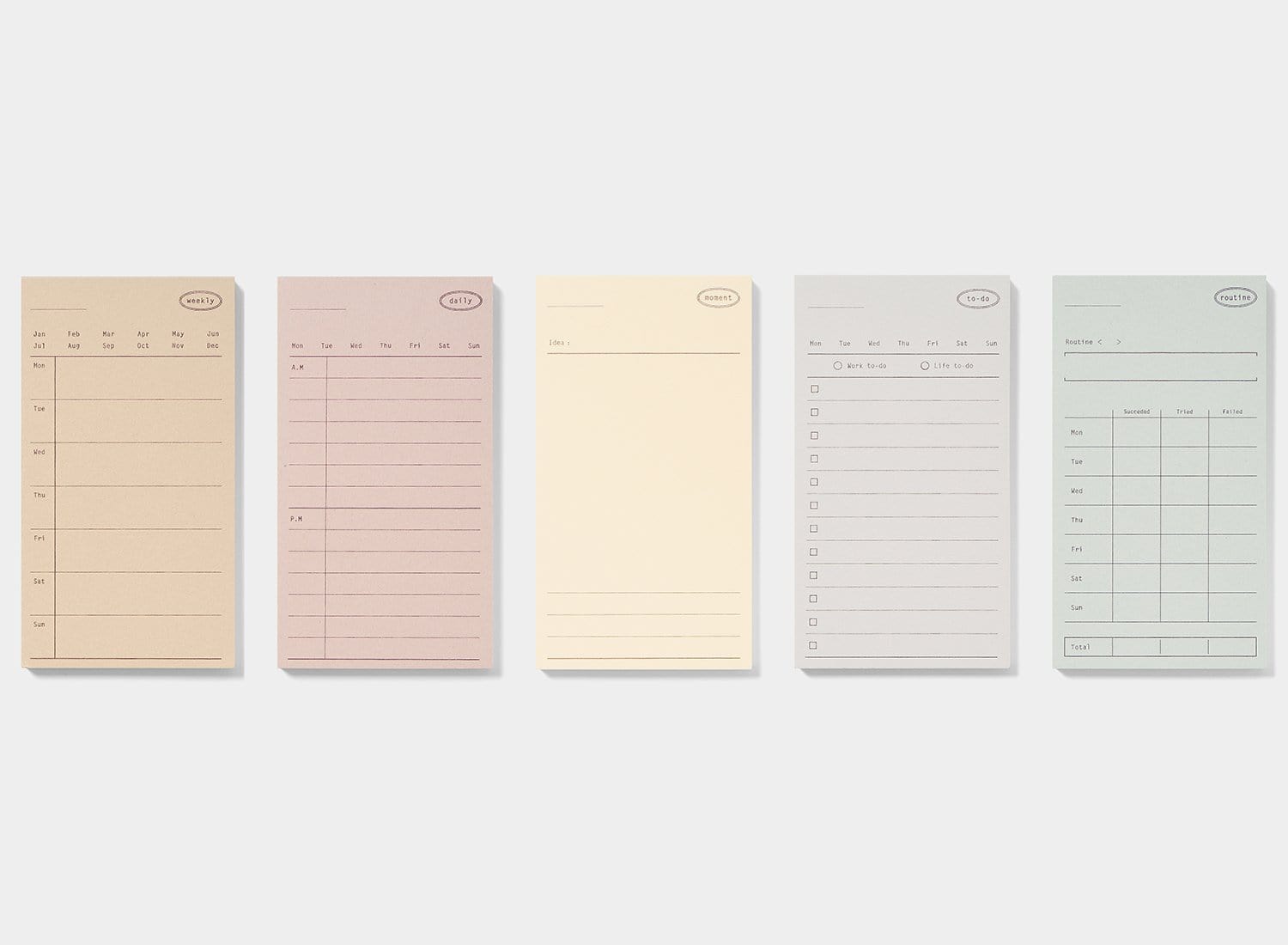 Trolls Paper Notes Memo Pad Weekly