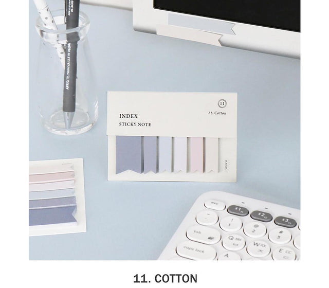 Iconic Notes Sticky Notes Index Cotton