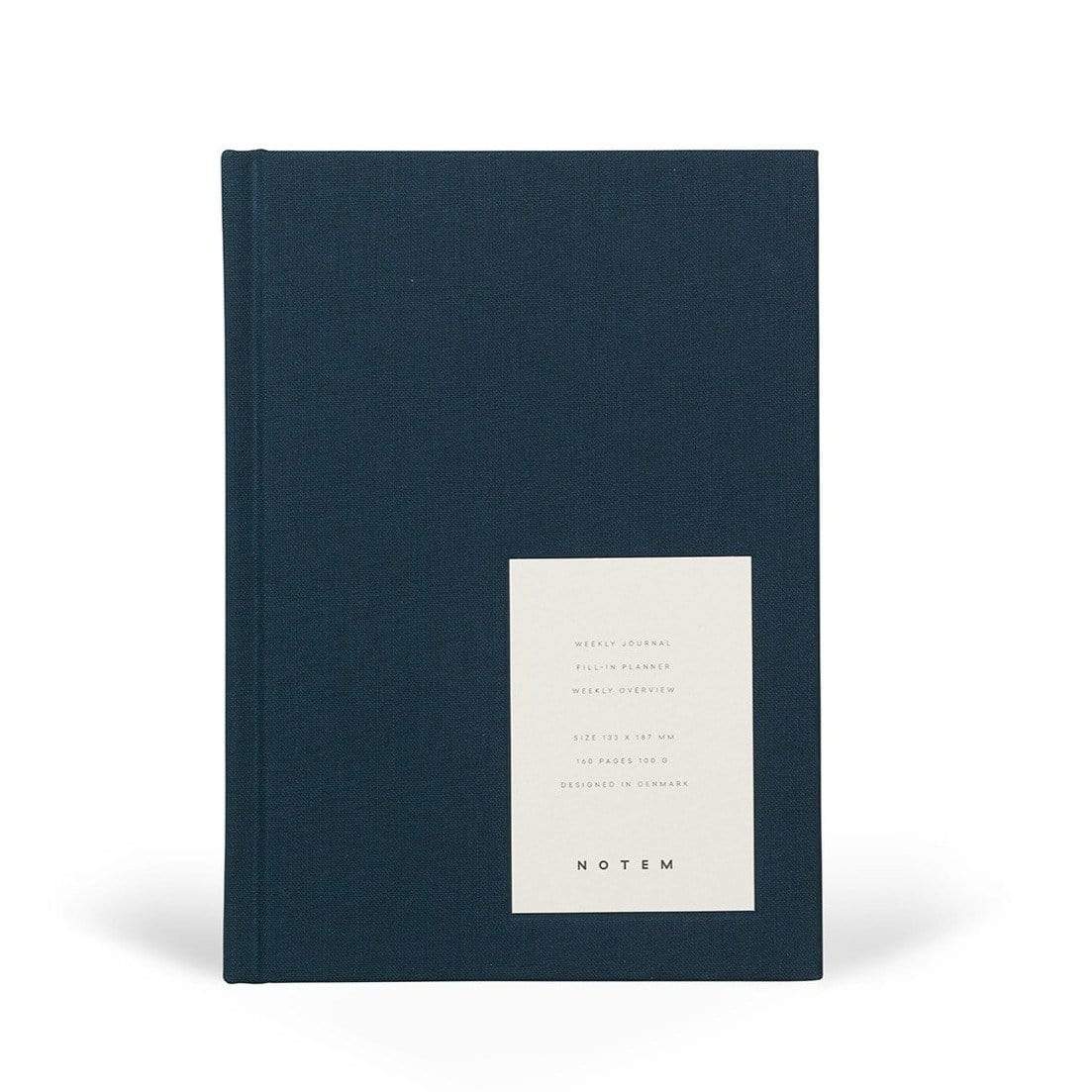 Notem Planner Even Weekly Journal Dusty Blue