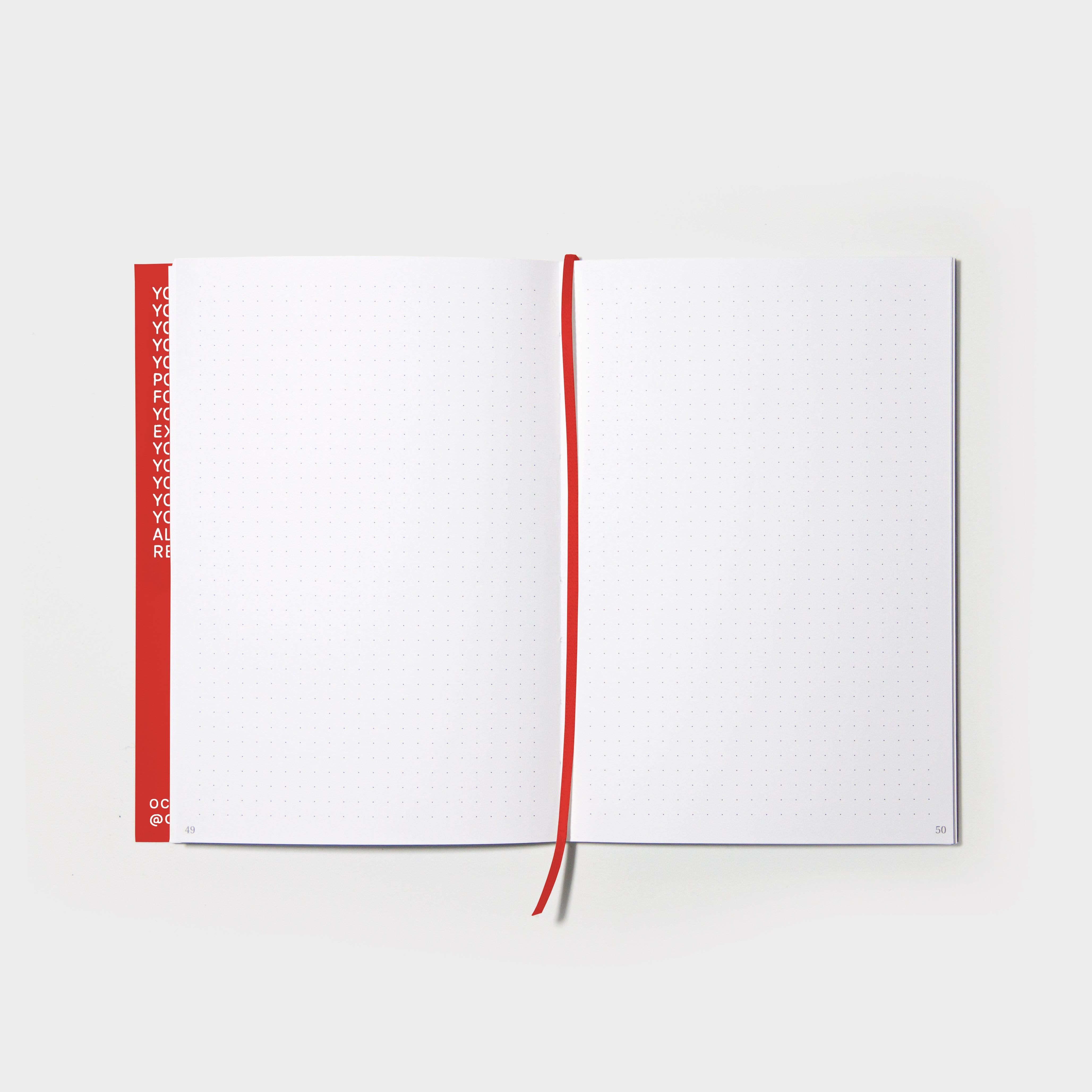 Octagon Planner Plan Book Red - Weekly
