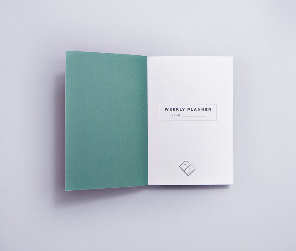 The Completist Planner Weekly Planner Algebra Pocket