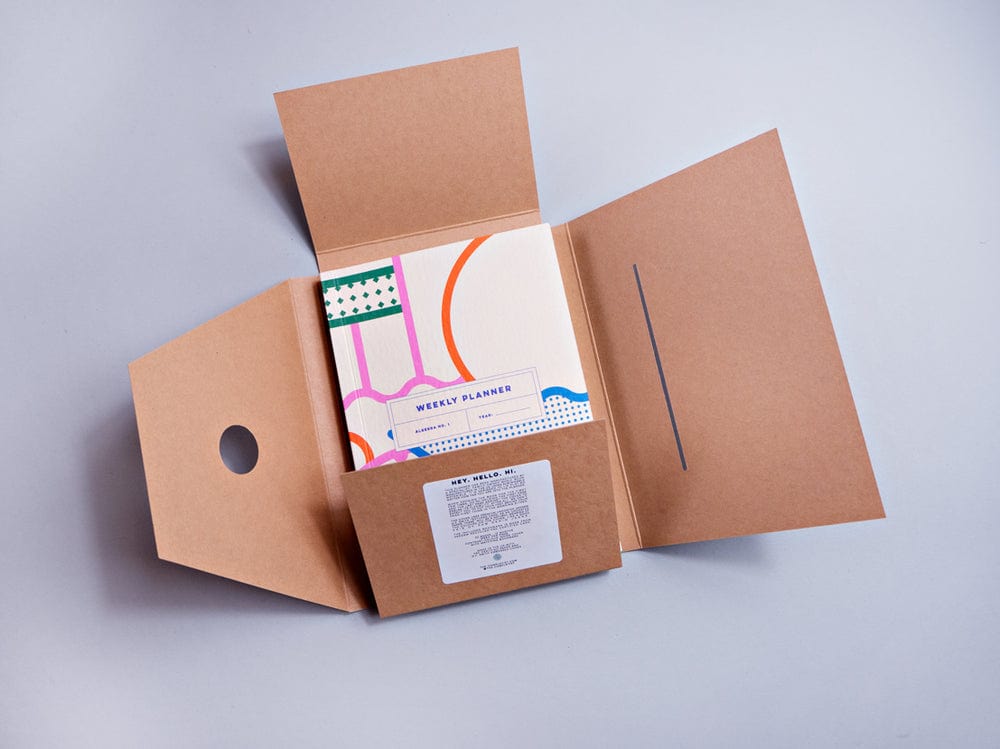 The Completist Planner Weekly Planner Algebra Pocket