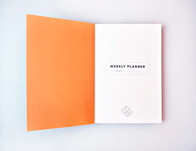 The Completist Planner Weekly Planner Hudson